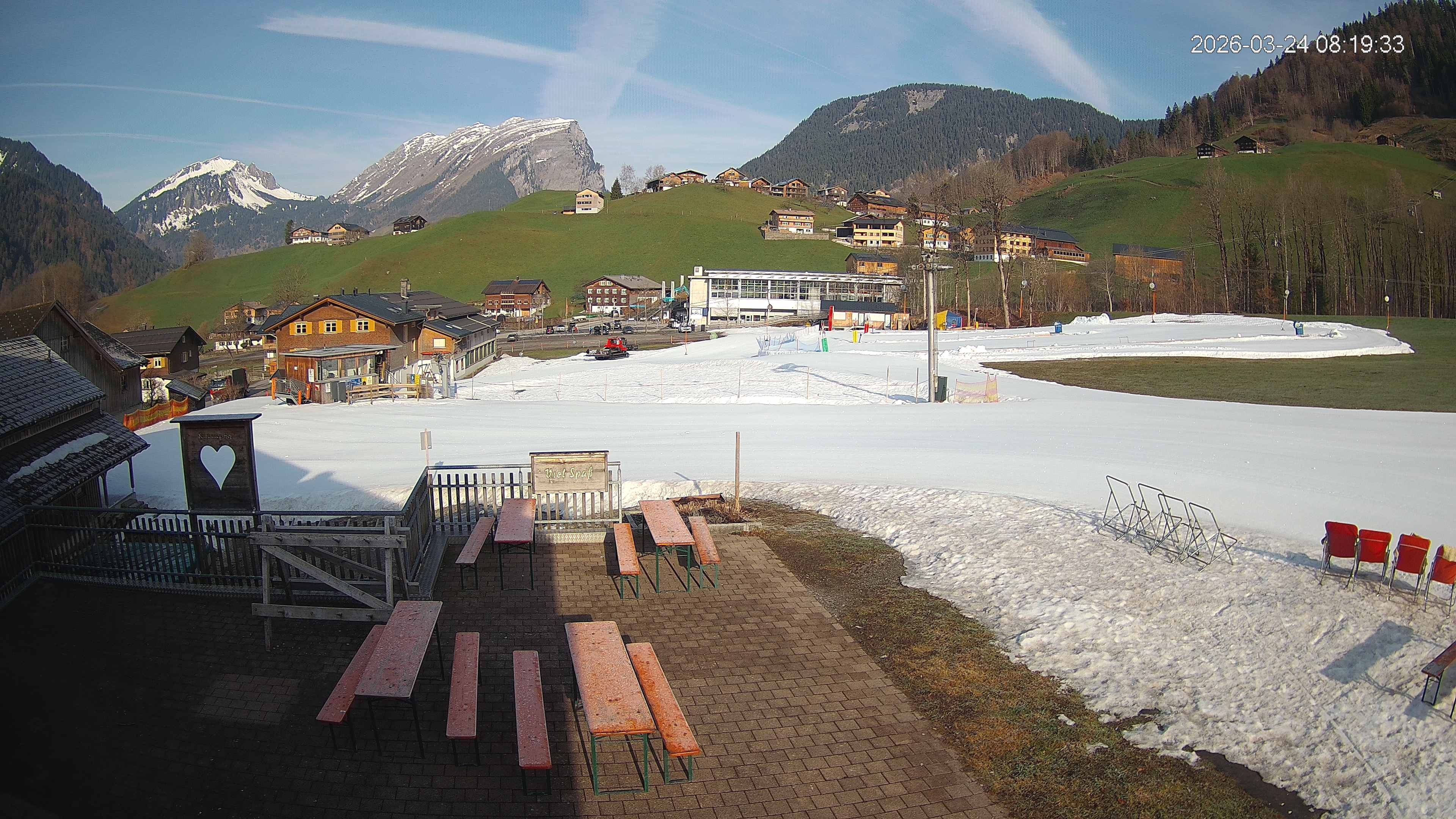 Archiv Foto Webcam Schrannenhof am Diedamskopf