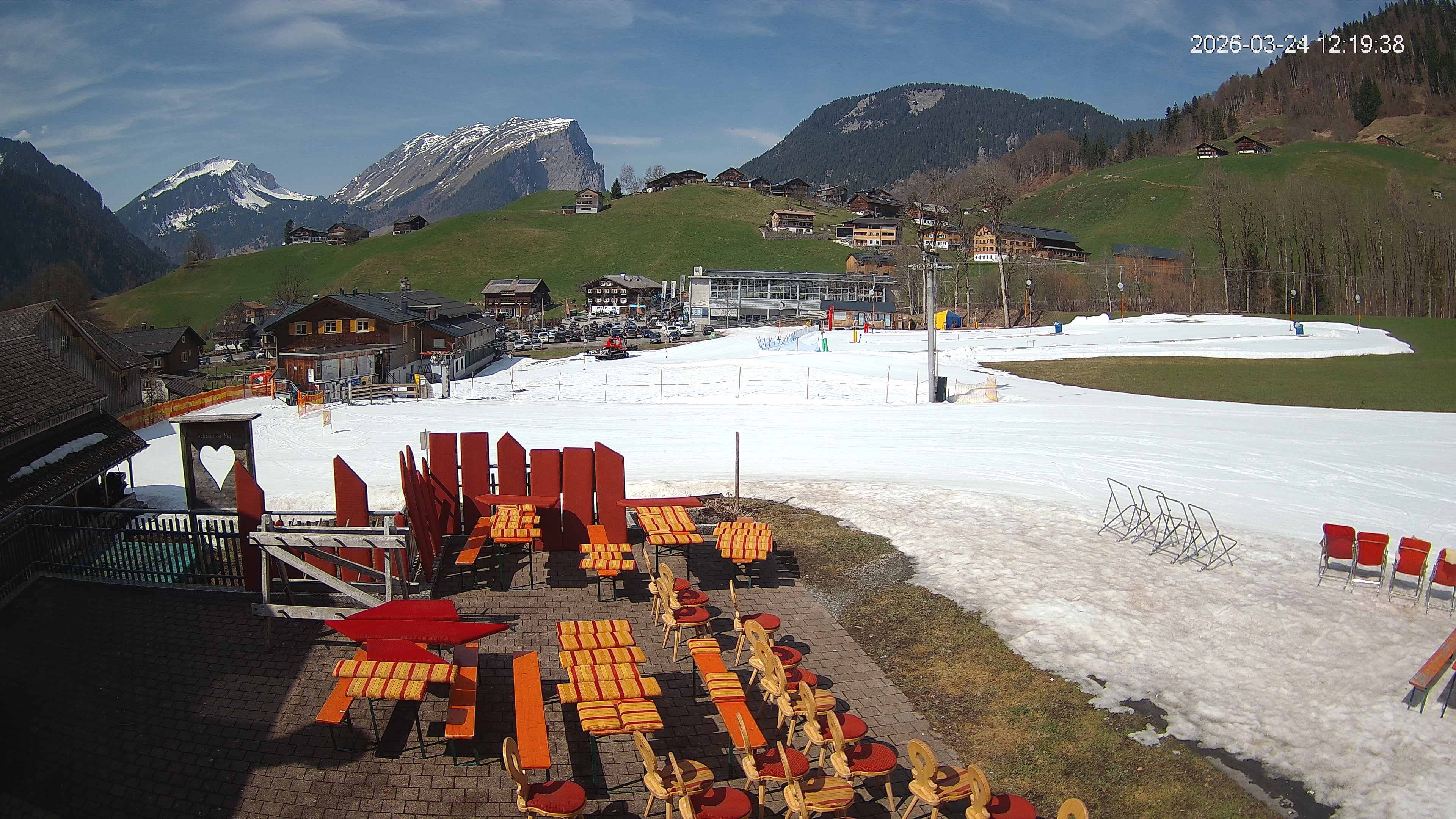 Archiv Foto Webcam Schrannenhof am Diedamskopf