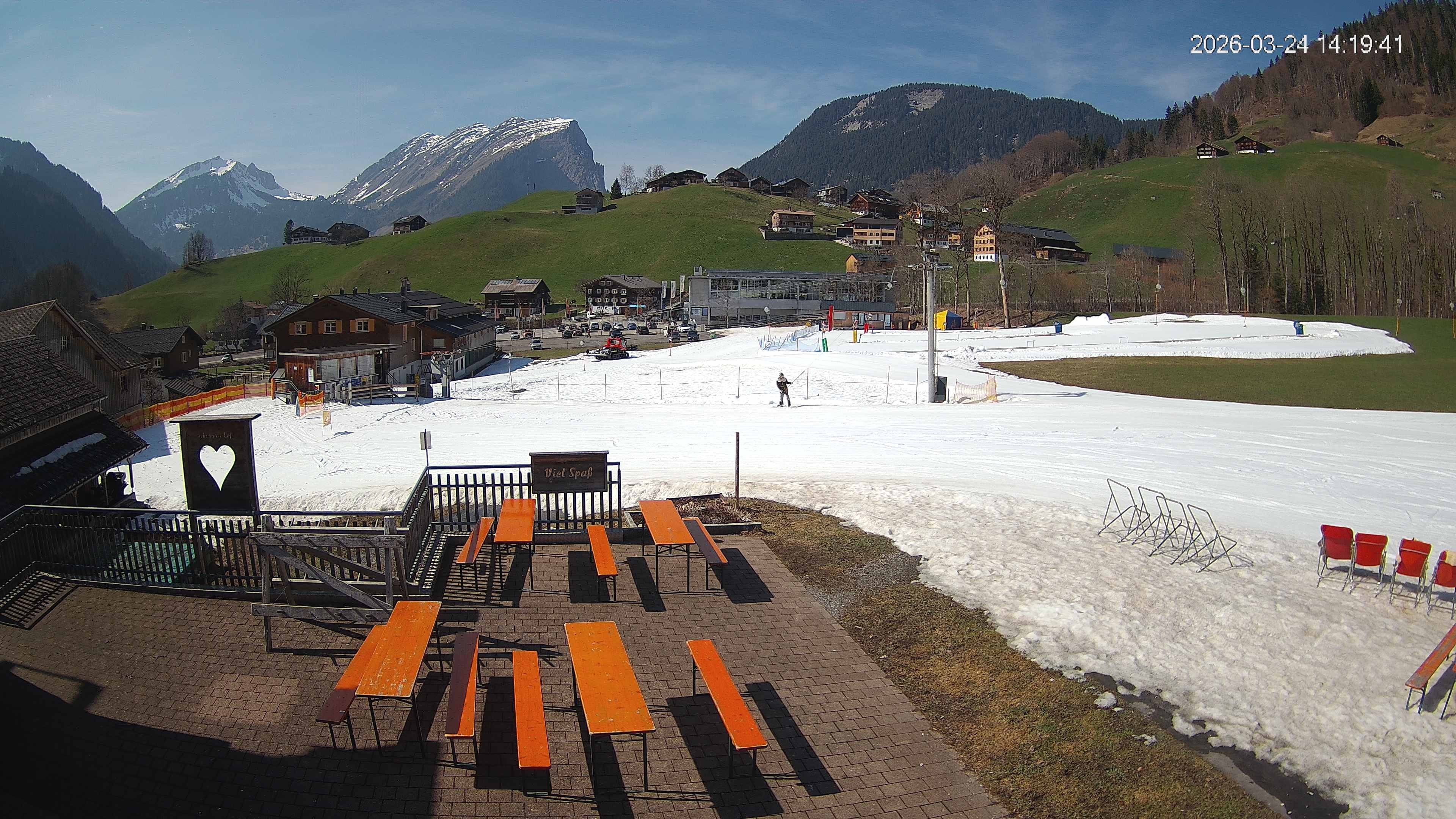 Archiv Foto Webcam Schrannenhof am Diedamskopf