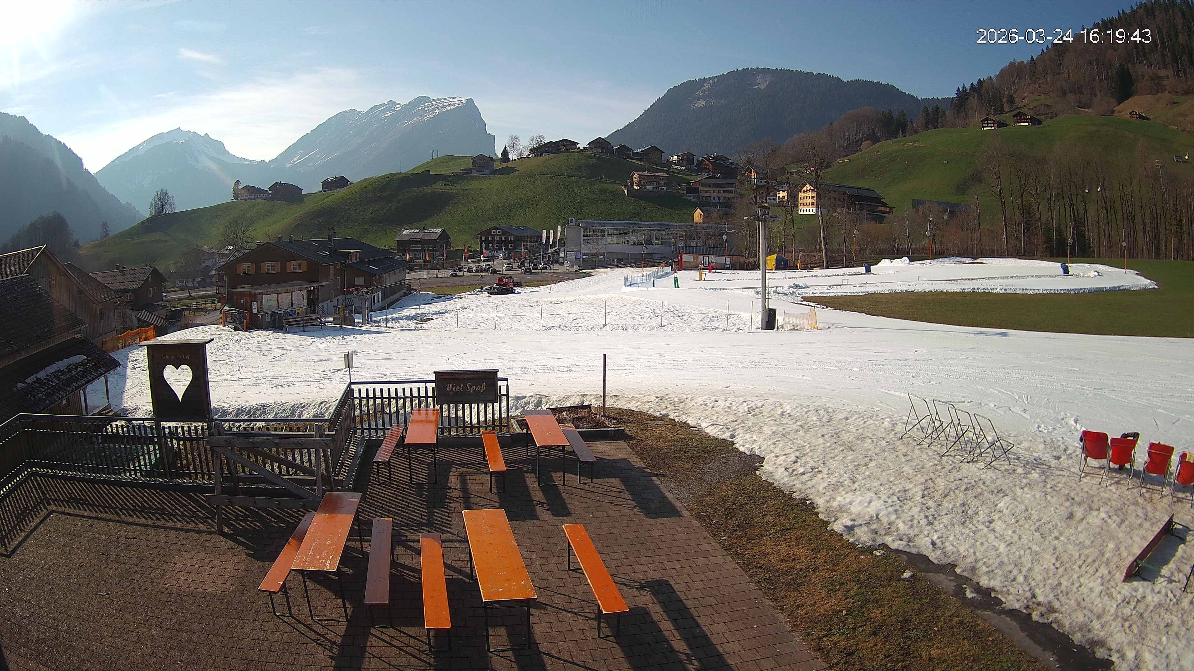 Archiv Foto Webcam Schrannenhof am Diedamskopf