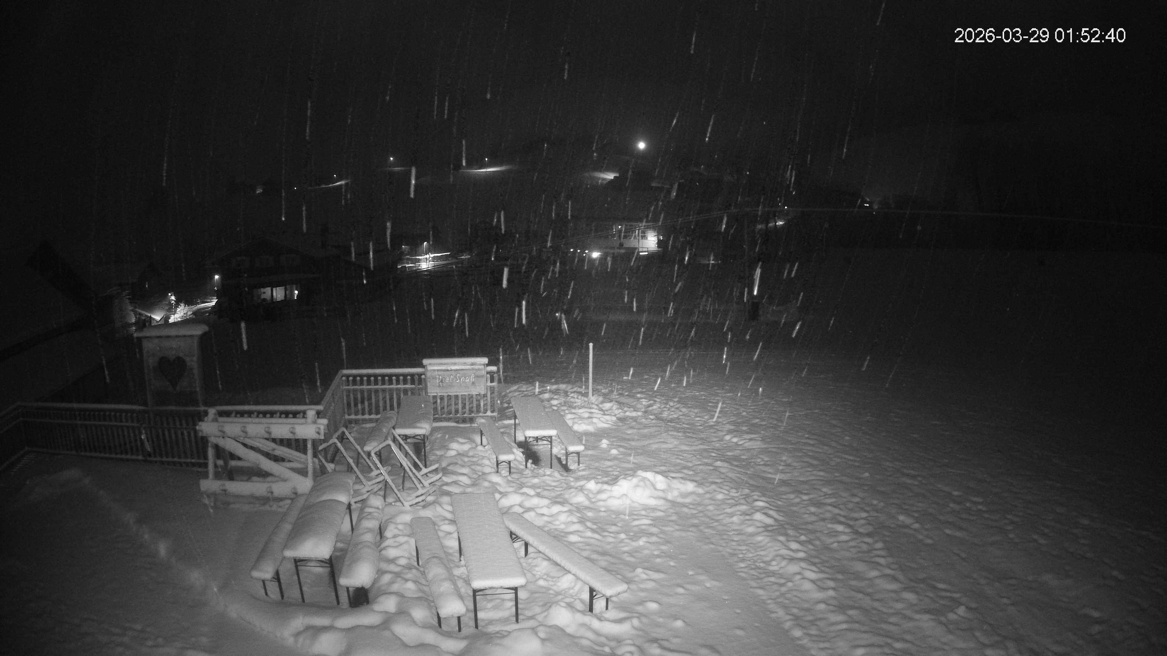 Archived image Webcam Hotel "Schrannen-Hof" at mountain "Diedamskopf"