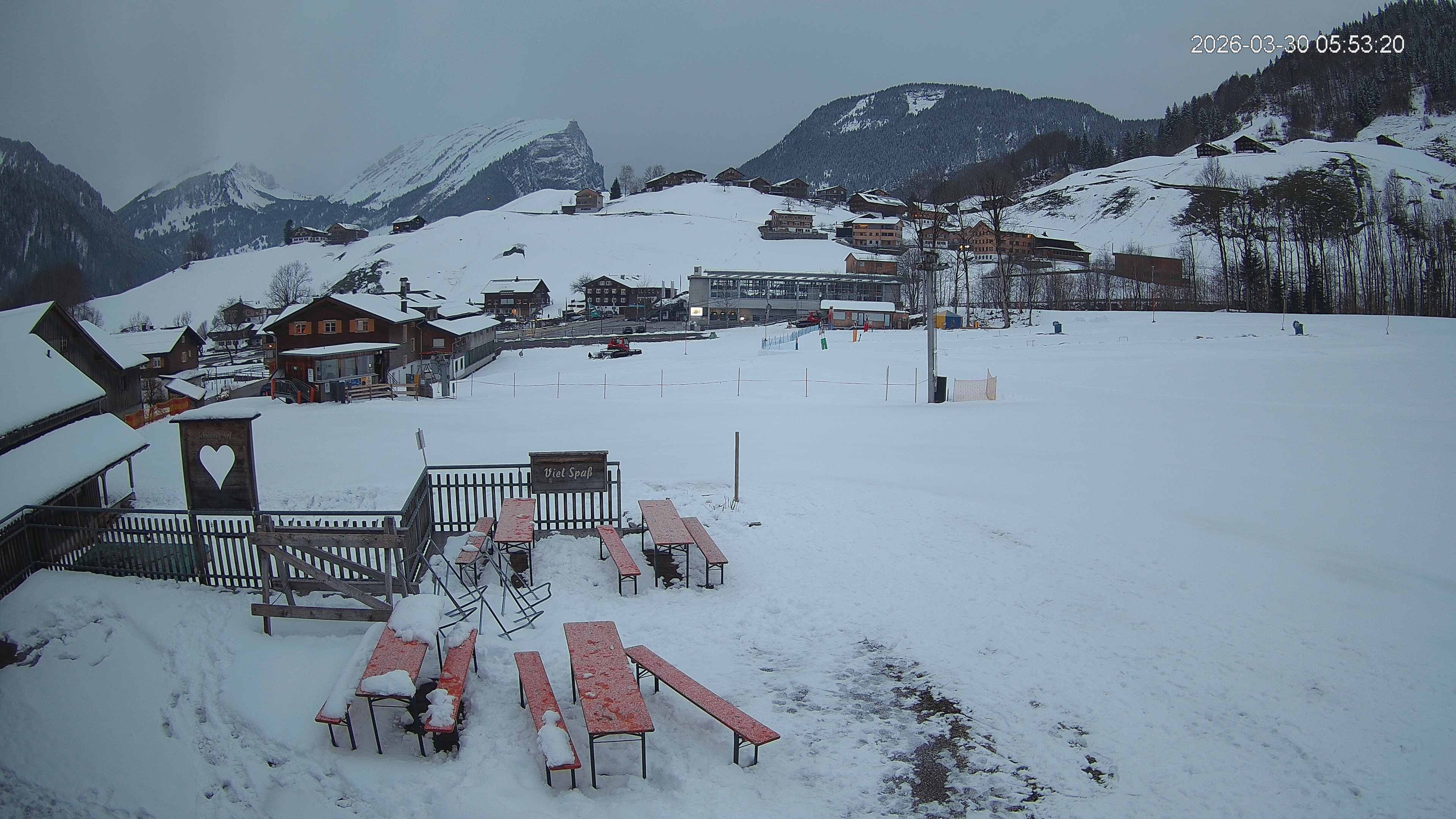 Archiv Foto Webcam Schrannenhof am Diedamskopf