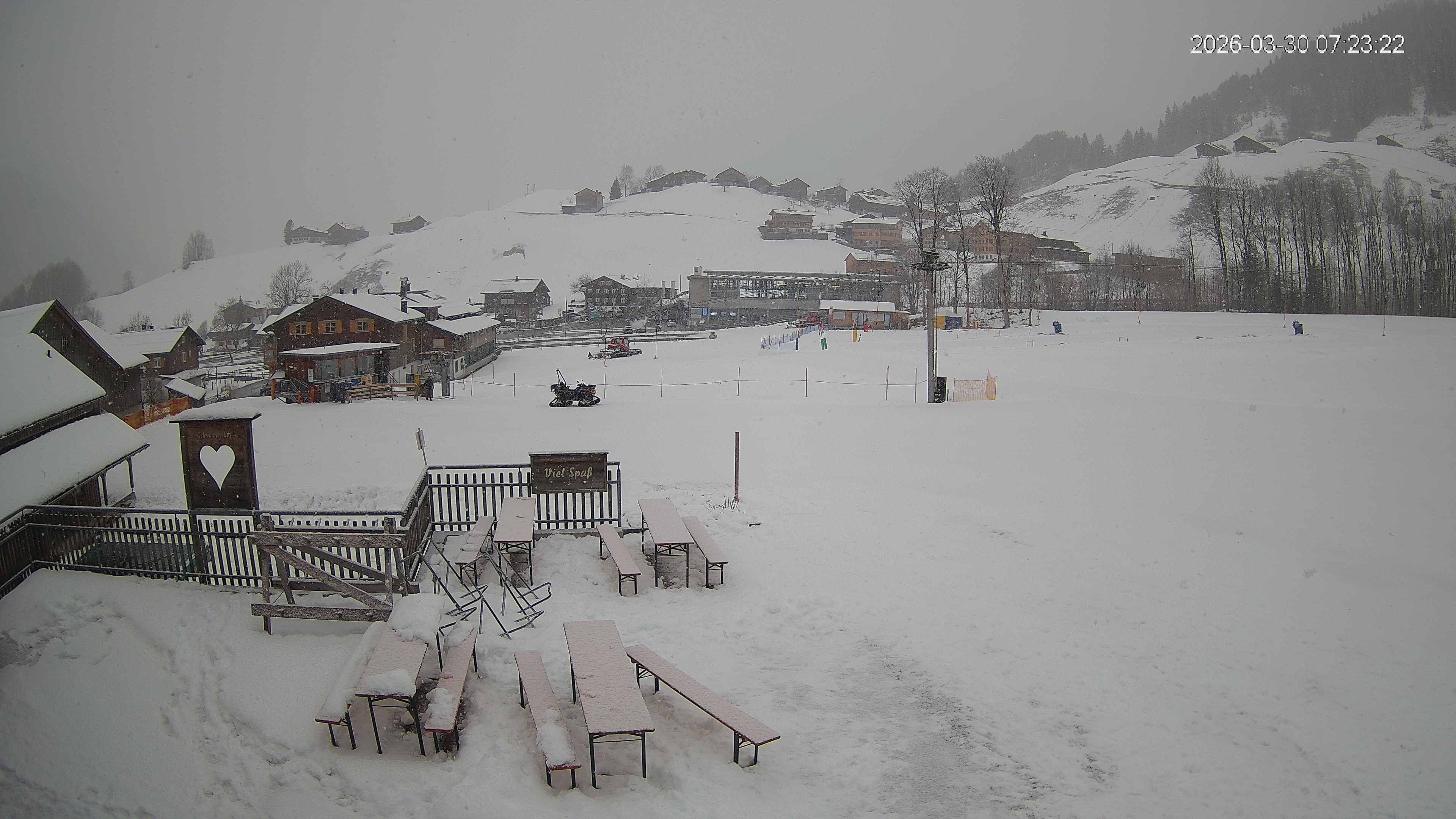 Archiv Foto Webcam Schrannenhof am Diedamskopf