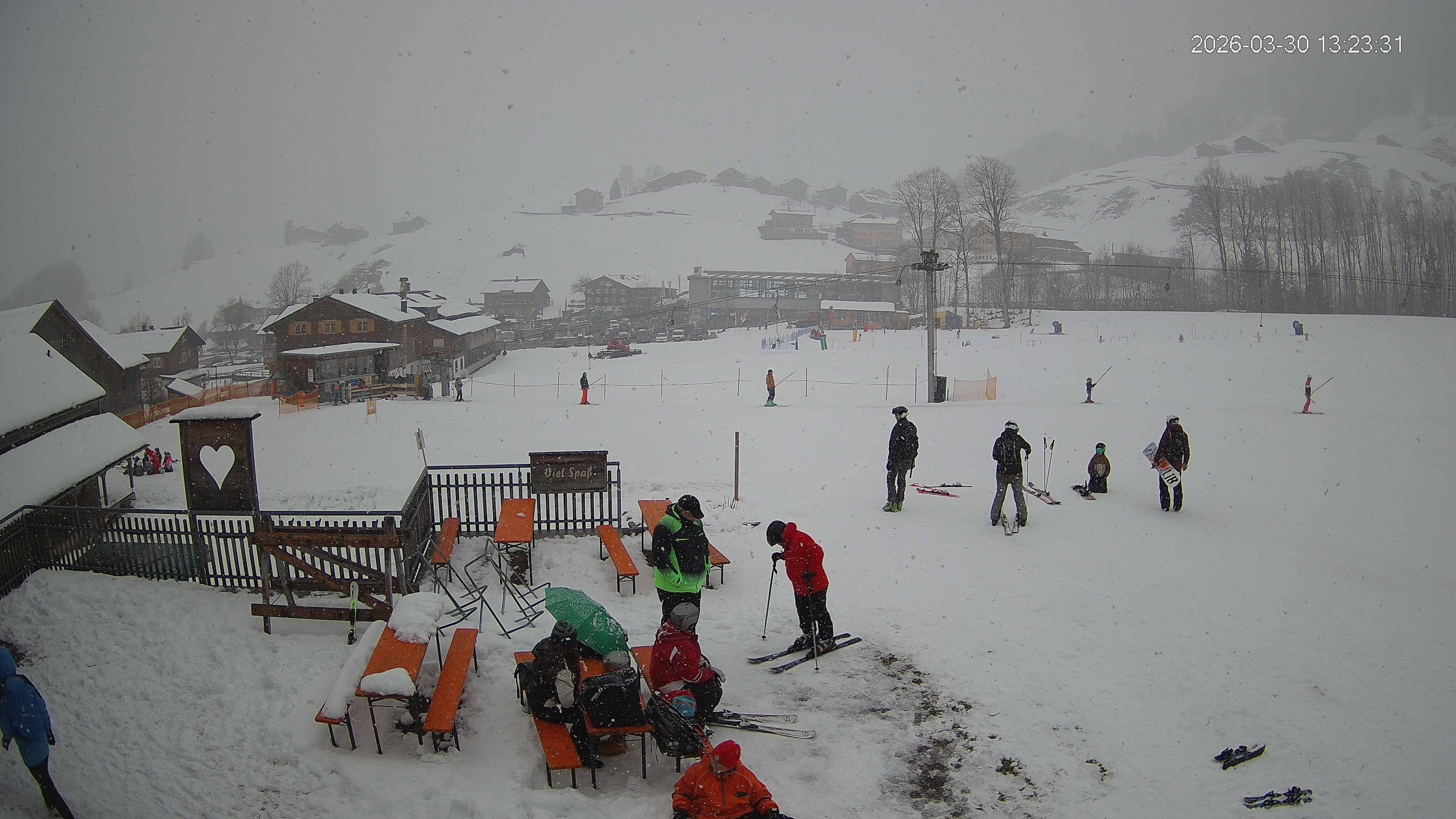 Archiv Foto Webcam Schrannenhof am Diedamskopf