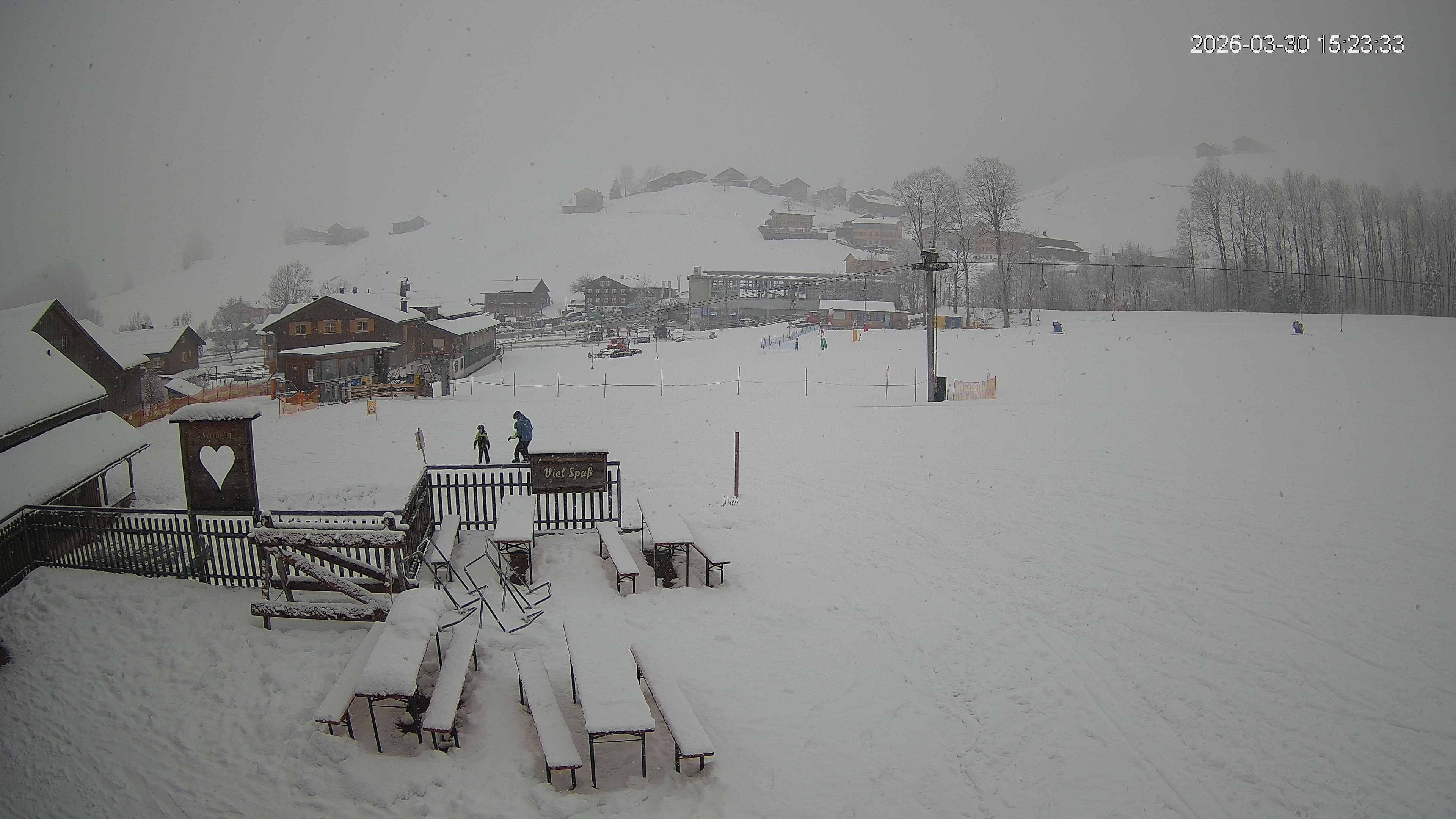 Archiv Foto Webcam Schrannenhof am Diedamskopf