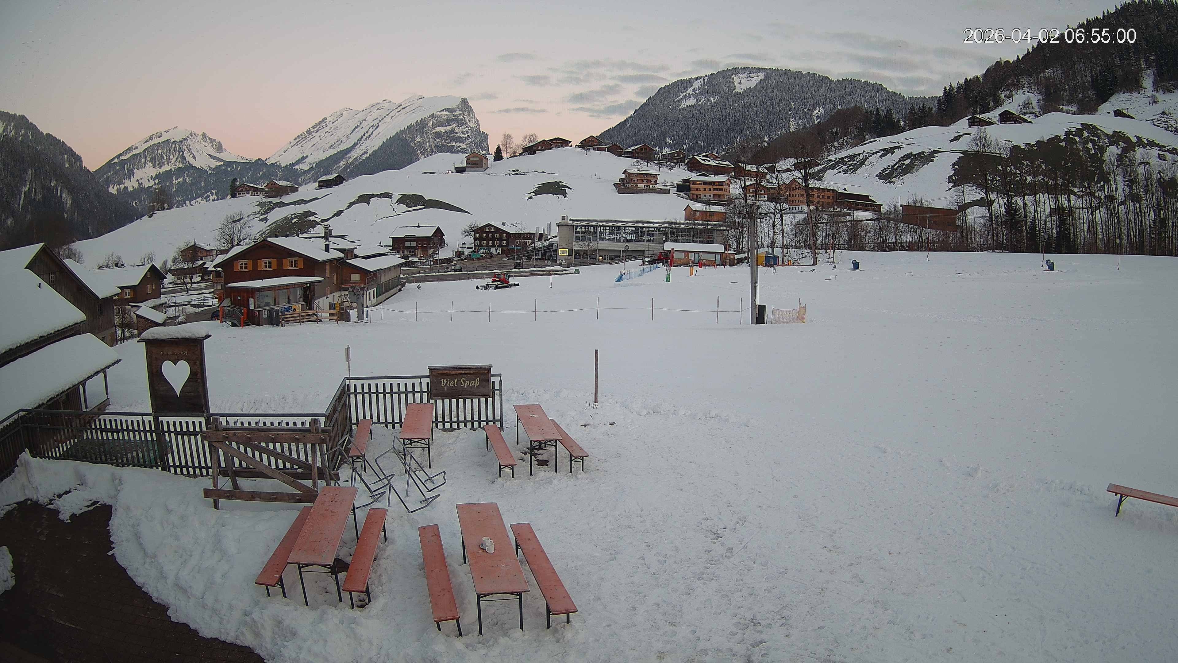 Archiv Foto Webcam Schrannenhof am Diedamskopf