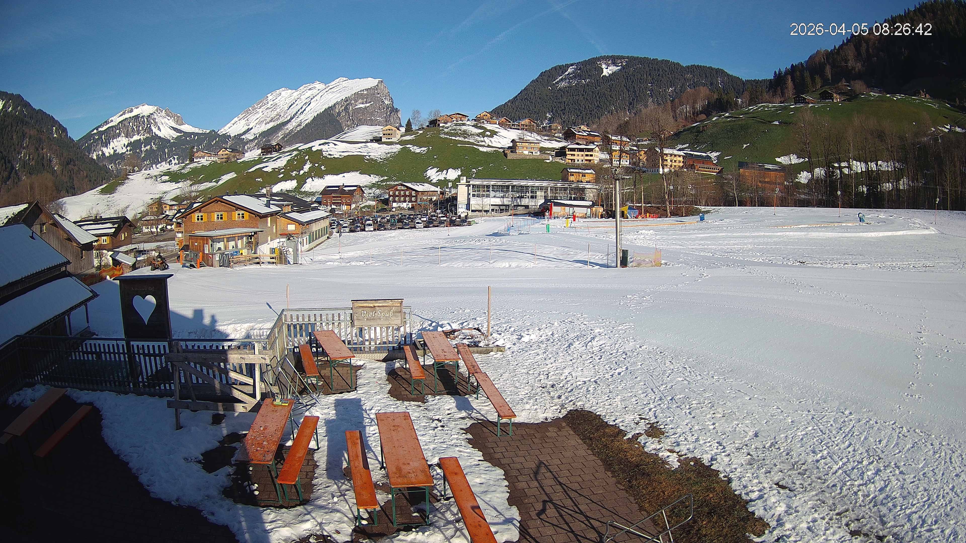 Archiv Foto Webcam Schrannenhof am Diedamskopf