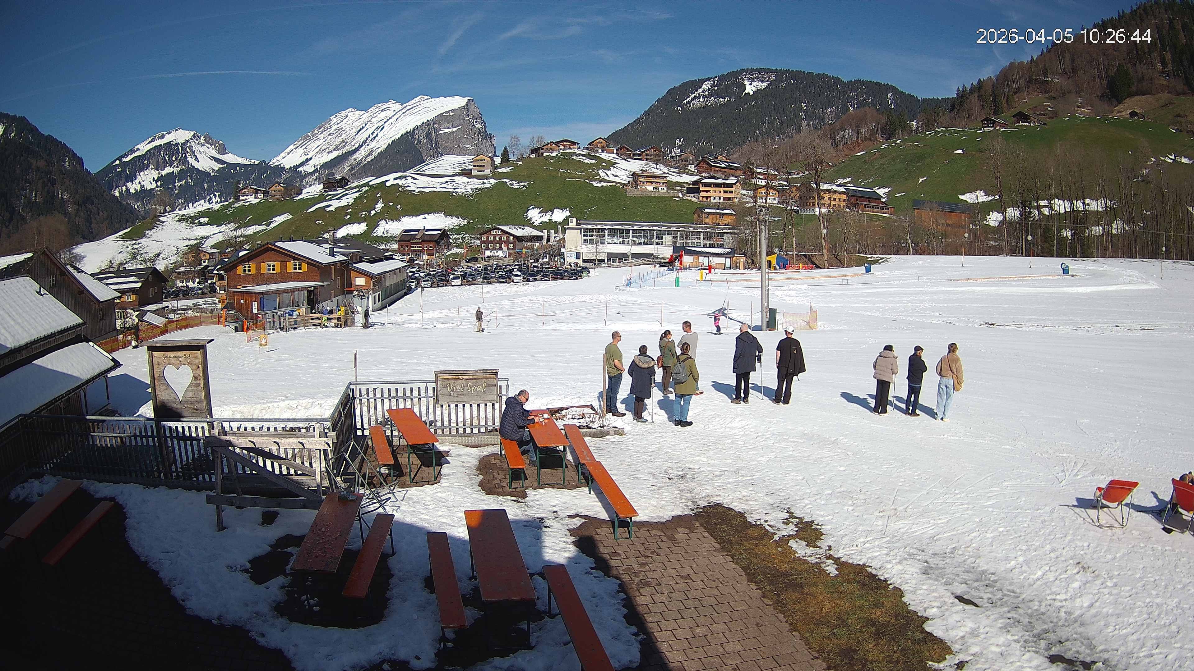 Archiv Foto Webcam Schrannenhof am Diedamskopf