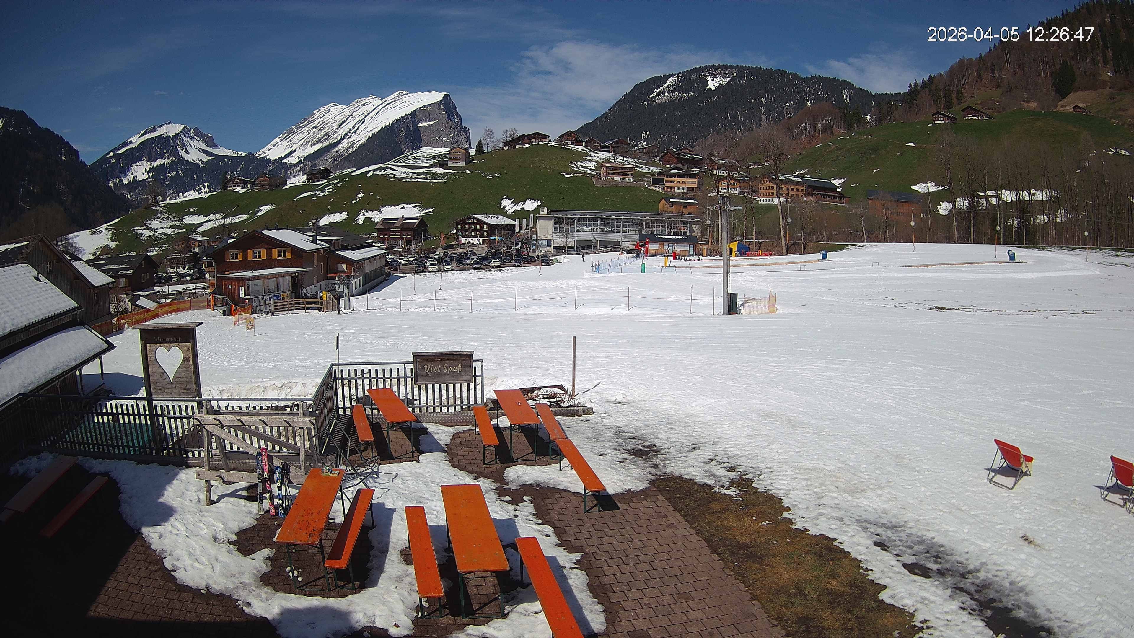 Archiv Foto Webcam Schrannenhof am Diedamskopf