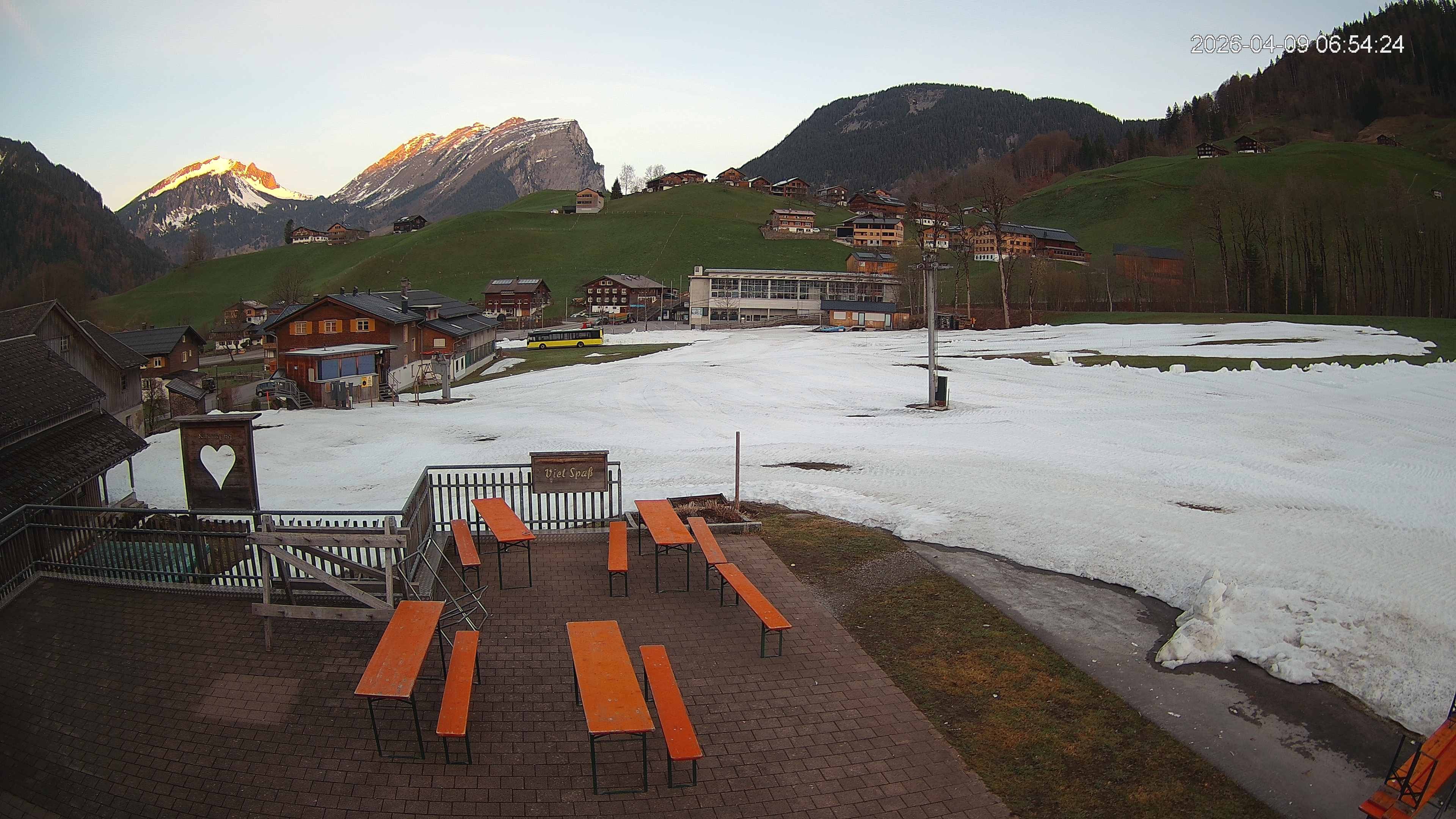 Archiv Foto Webcam Schrannenhof am Diedamskopf