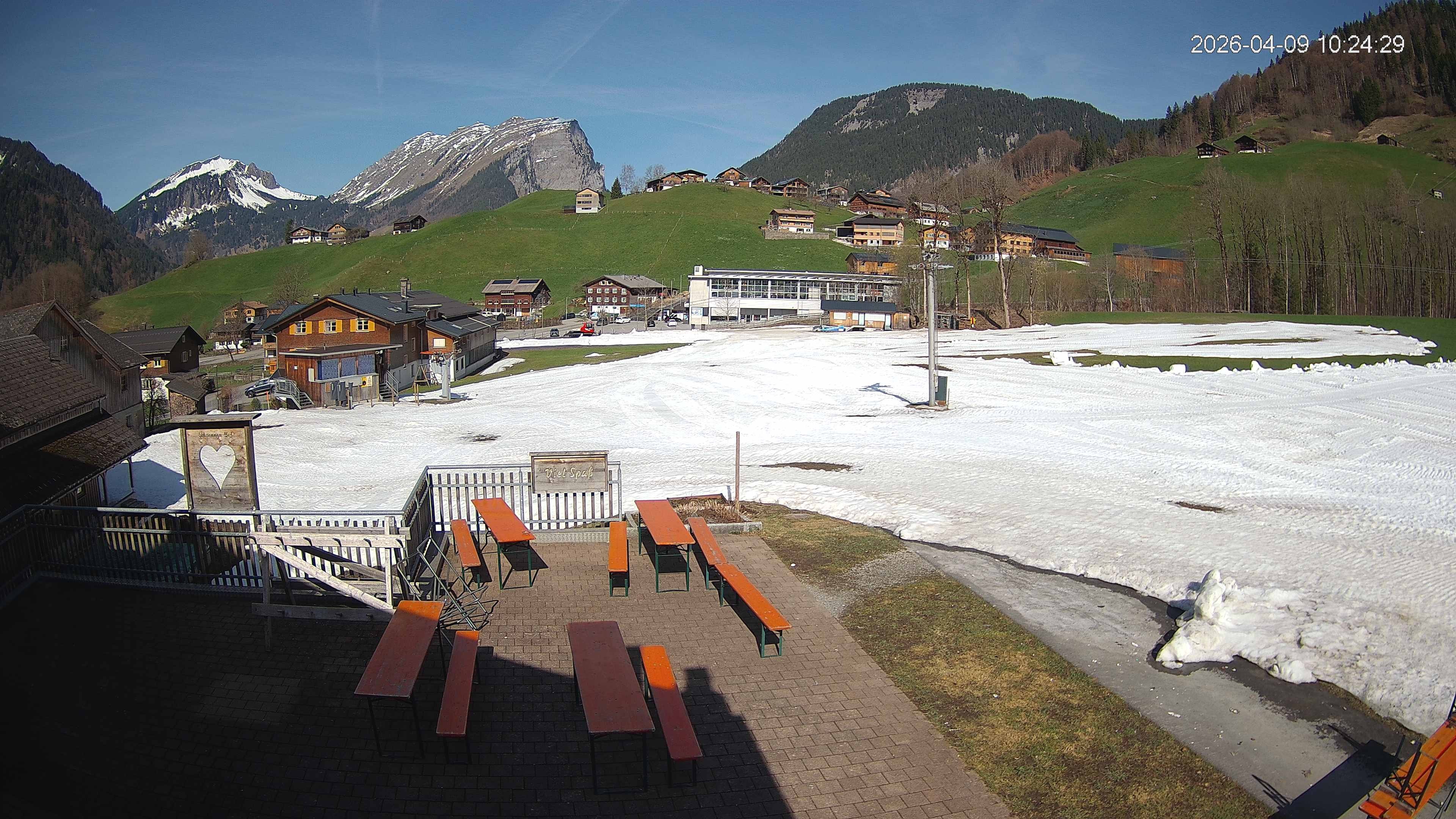 Archiv Foto Webcam Schrannenhof am Diedamskopf