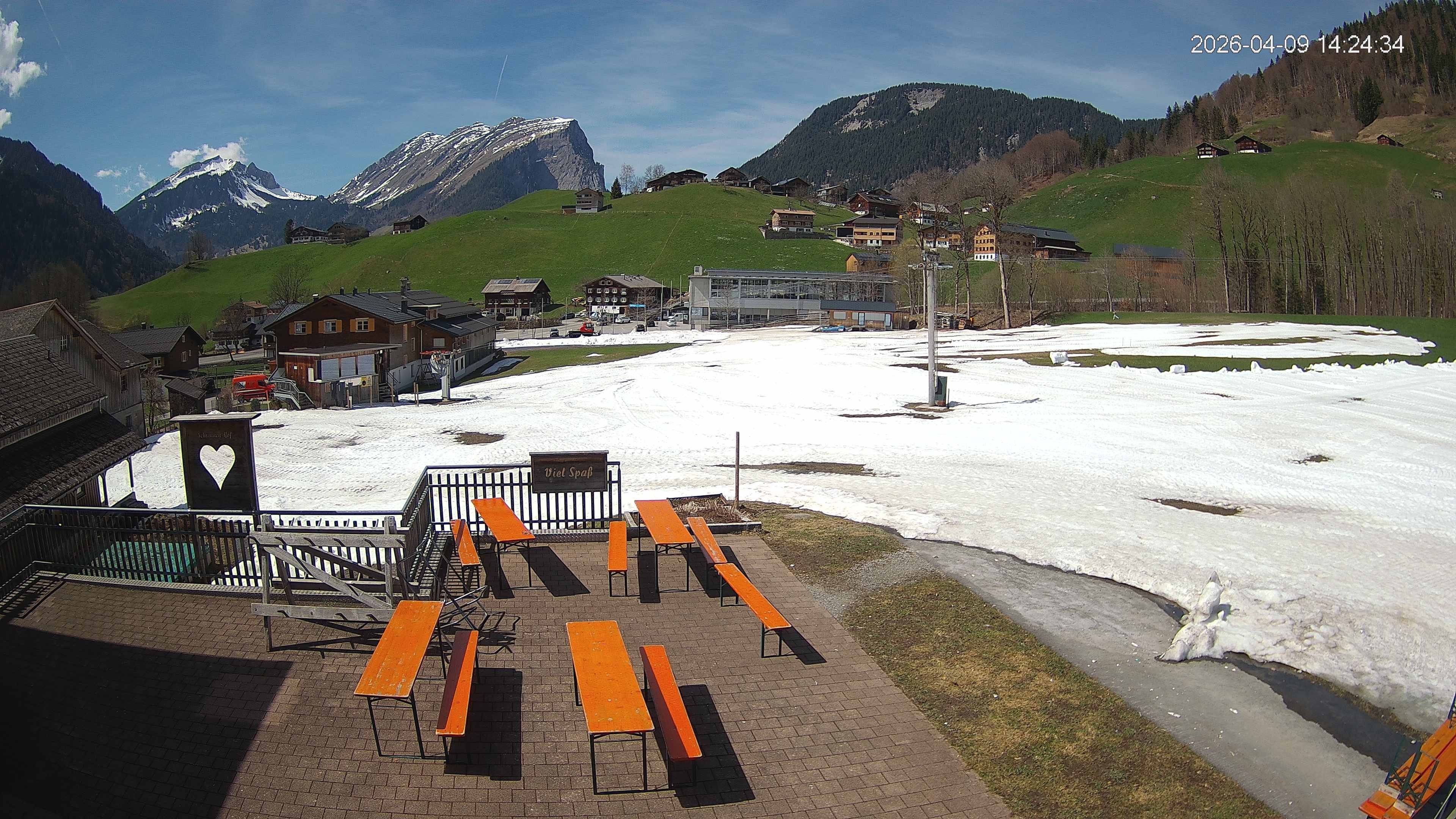 Archiv Foto Webcam Schrannenhof am Diedamskopf