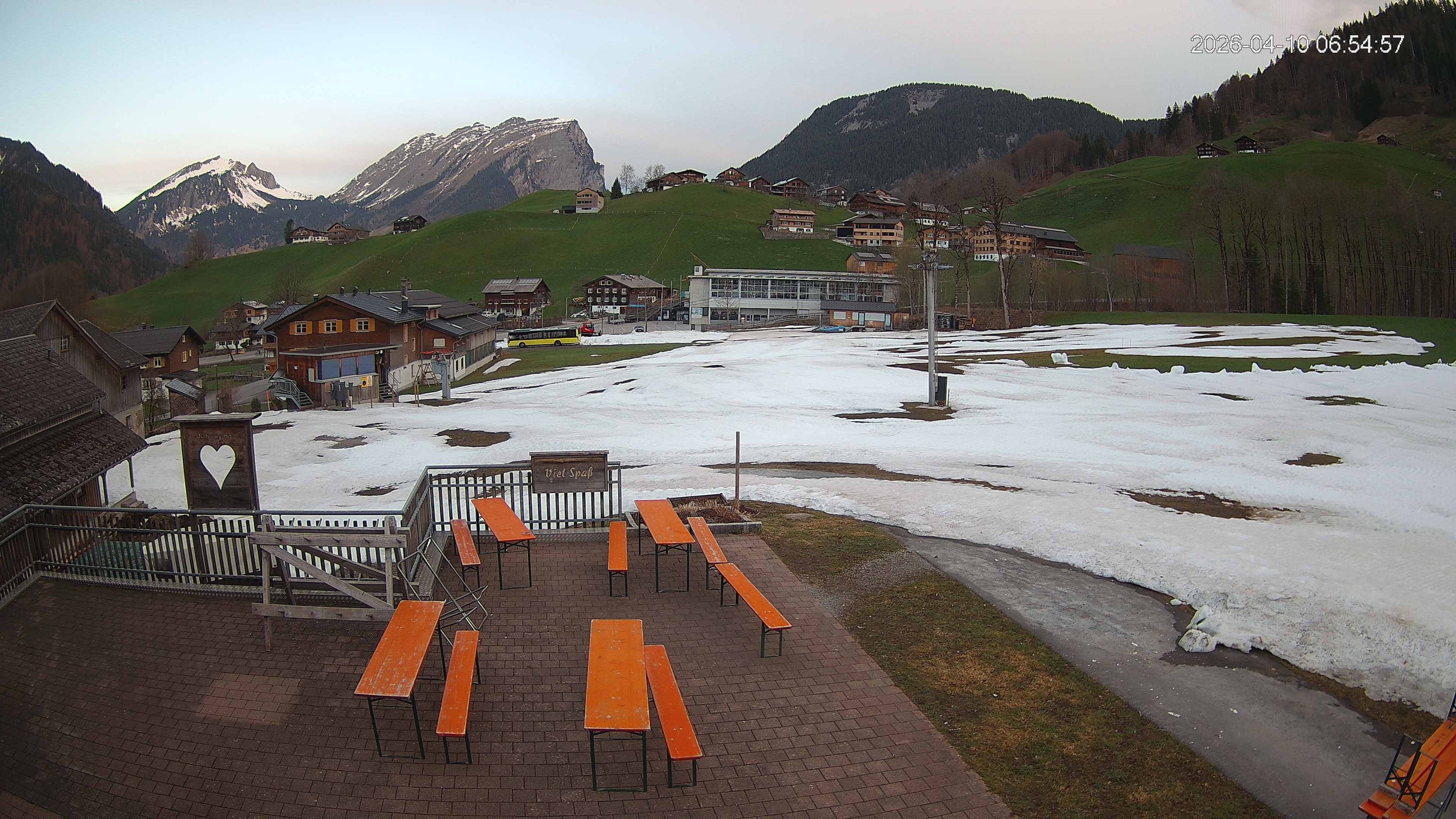 Archiv Foto Webcam Schrannenhof am Diedamskopf