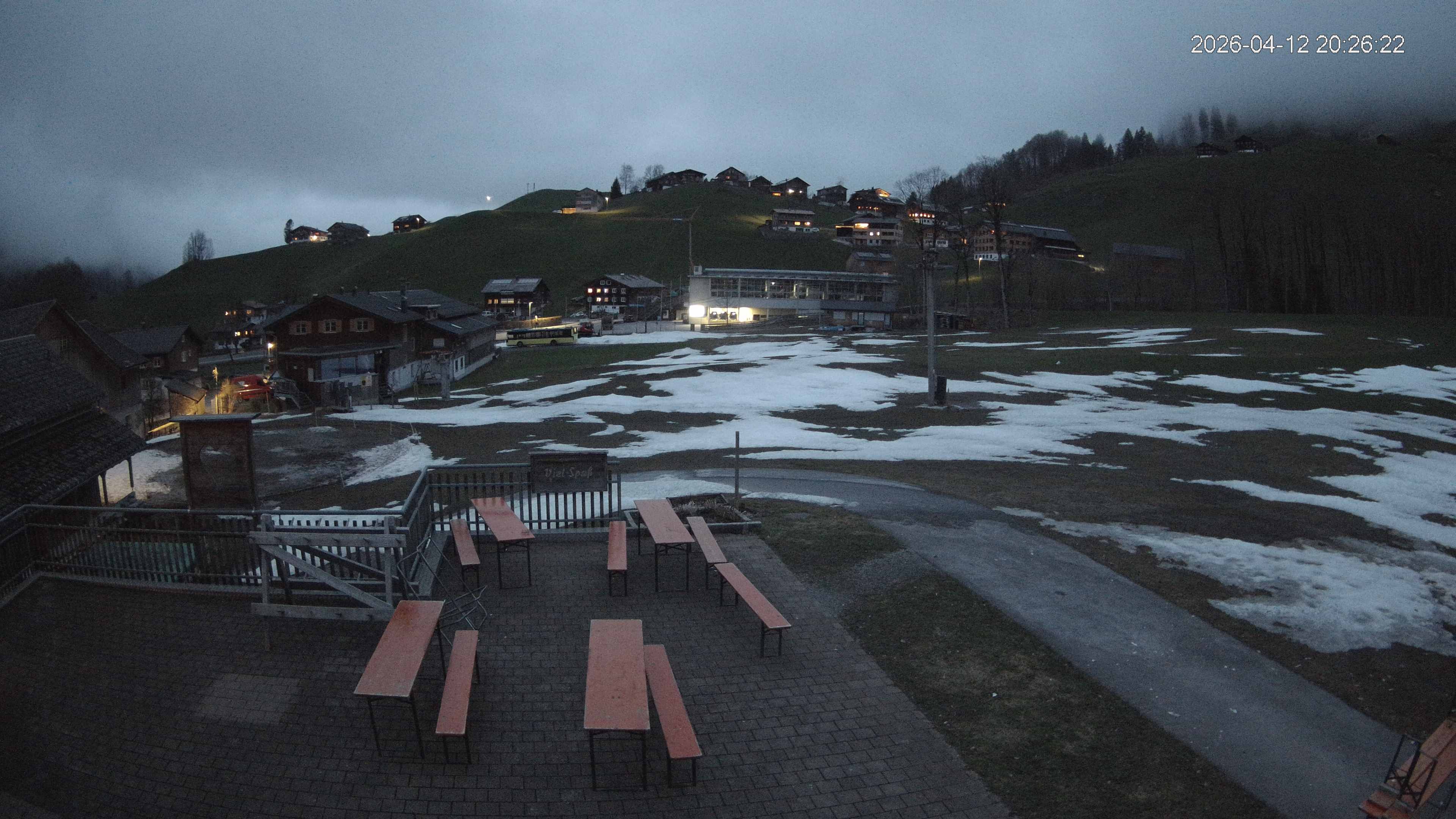 Archived image Webcam Hotel "Schrannen-Hof" at mountain "Diedamskopf"