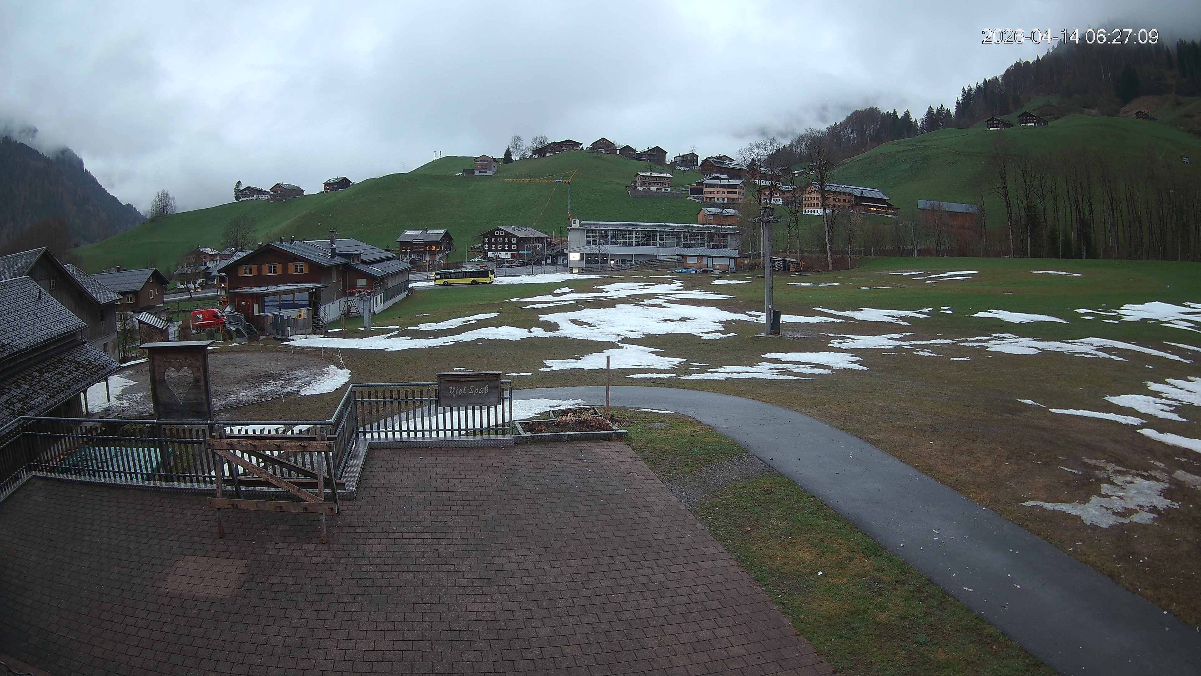 Archiv Foto Webcam Schrannenhof am Diedamskopf