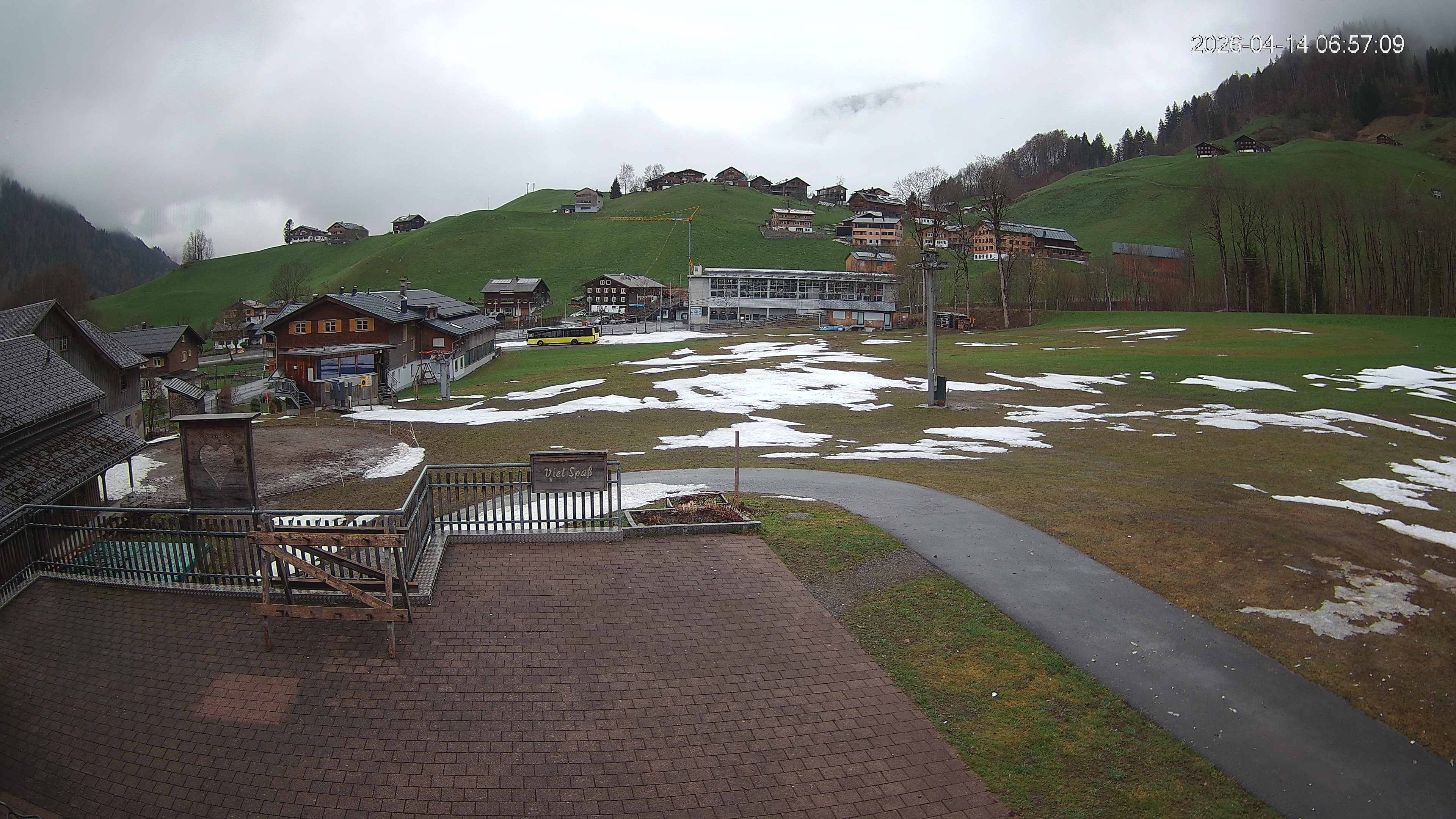 Archiv Foto Webcam Schrannenhof am Diedamskopf