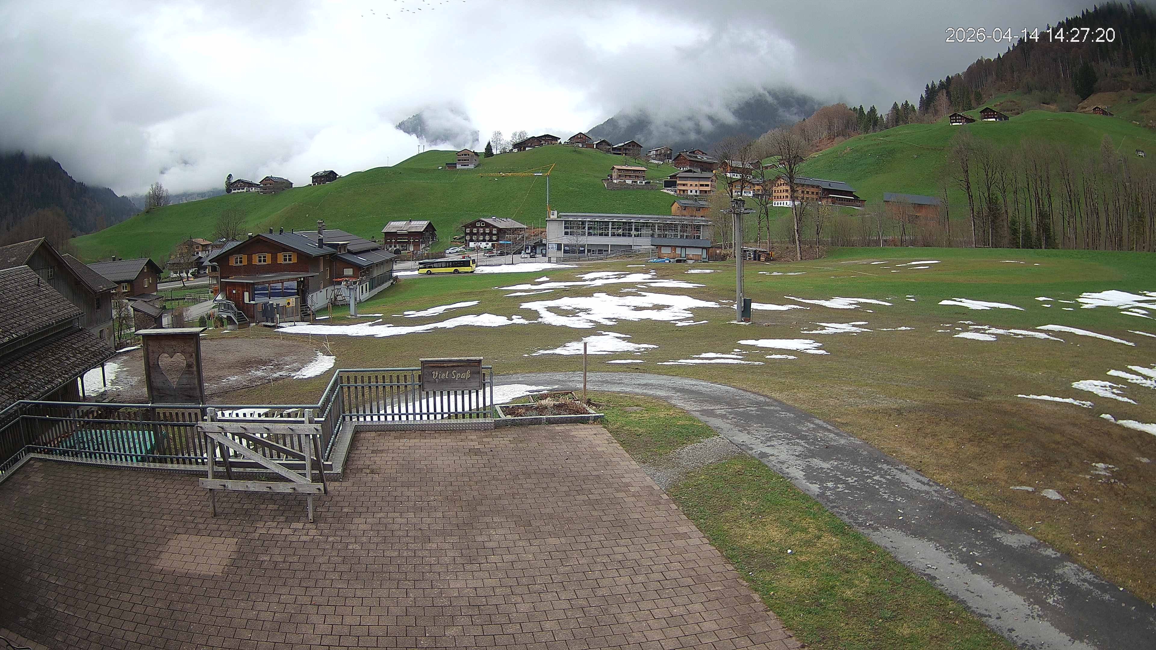 Archiv Foto Webcam Schrannenhof am Diedamskopf