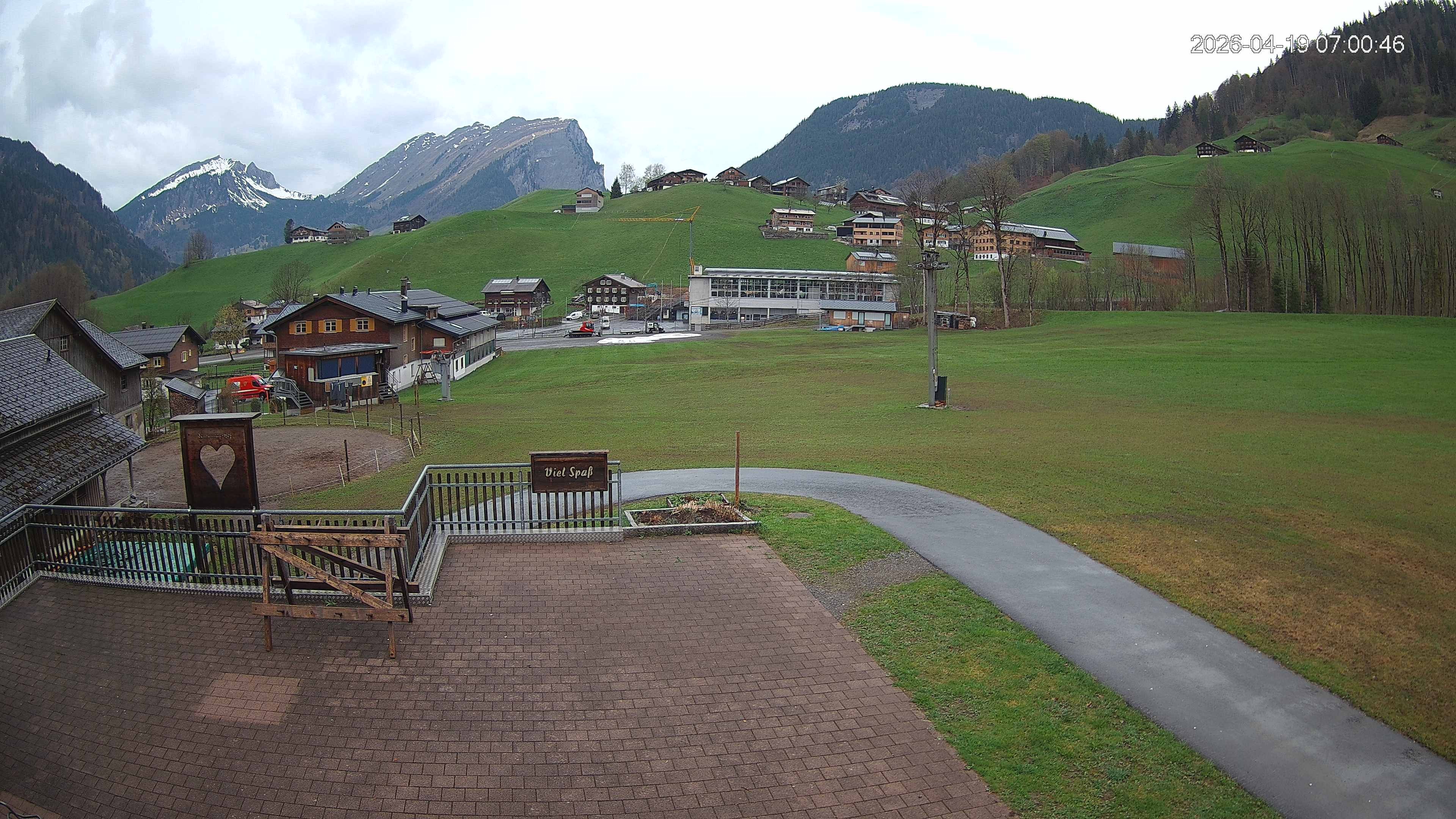 Archiv Foto Webcam Schrannenhof am Diedamskopf