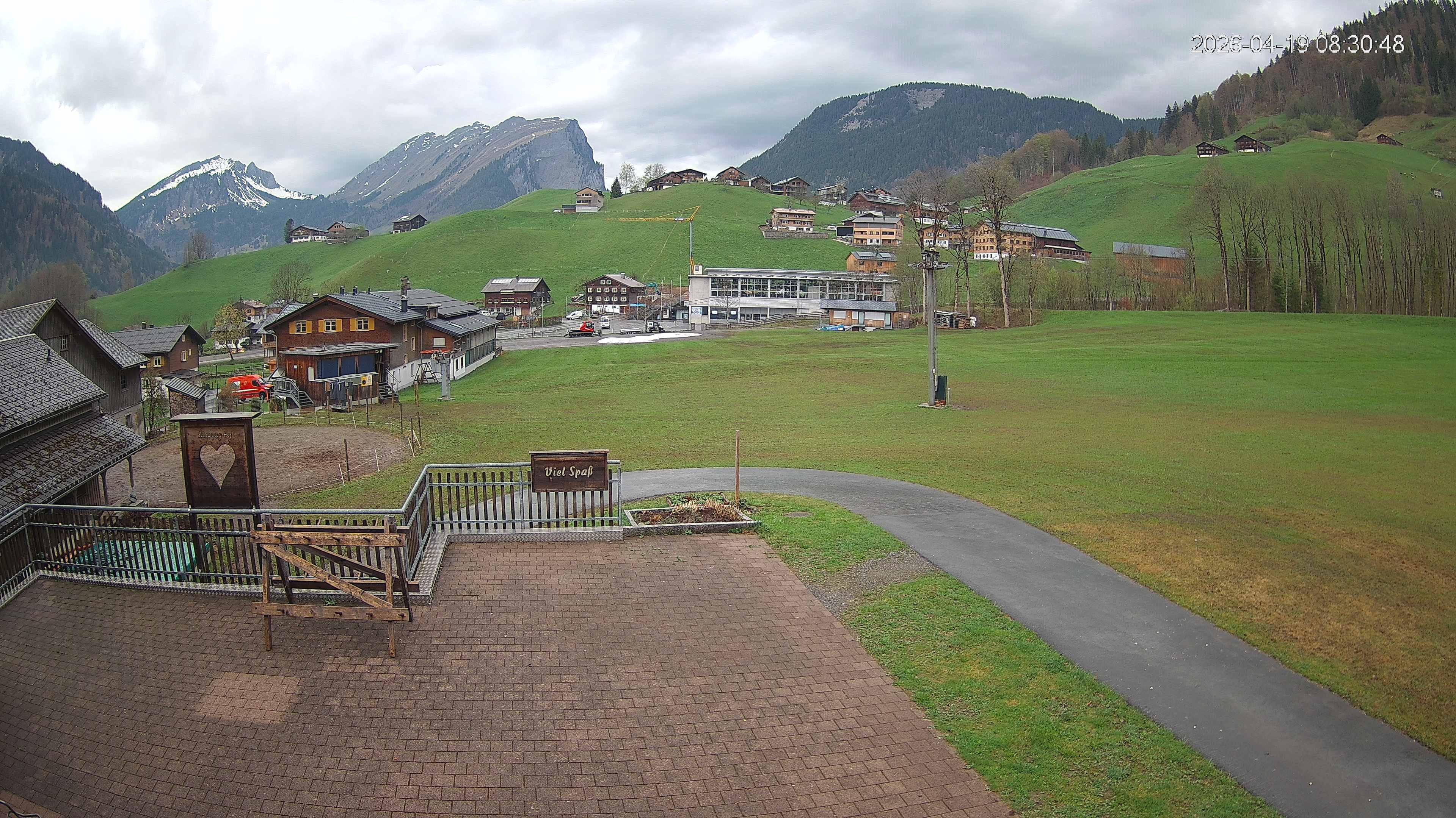 Archiv Foto Webcam Schrannenhof am Diedamskopf