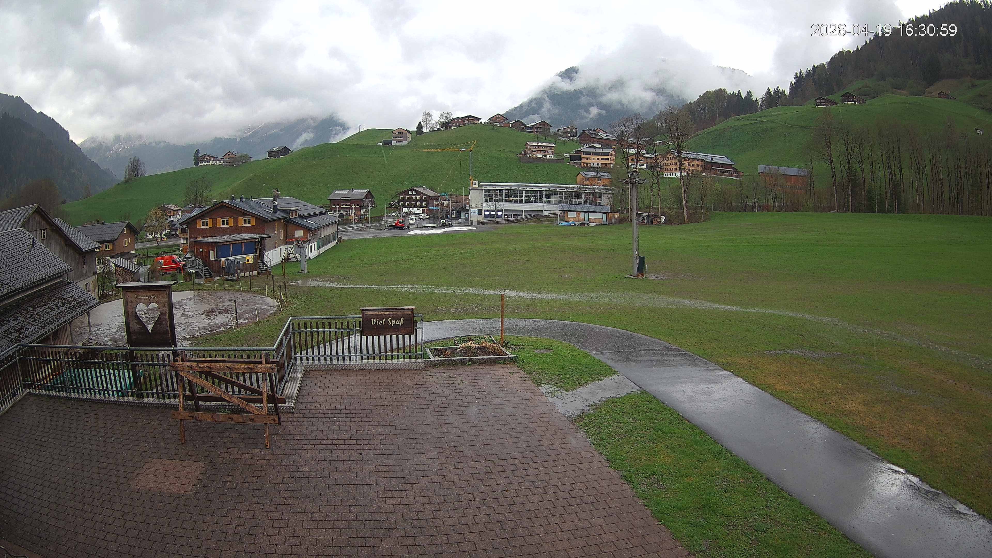 Archiv Foto Webcam Schrannenhof am Diedamskopf