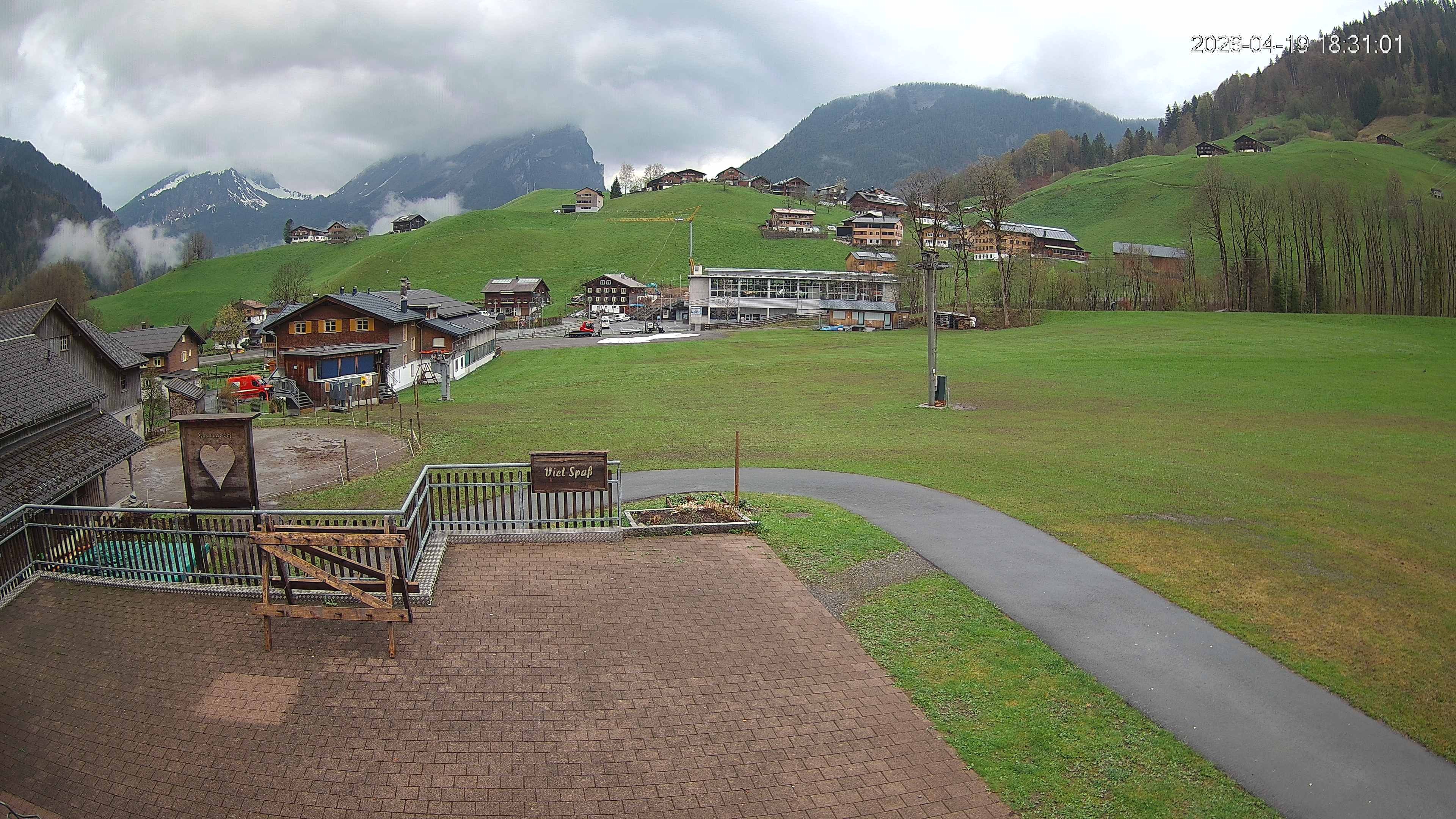 Archiv Foto Webcam Schrannenhof am Diedamskopf