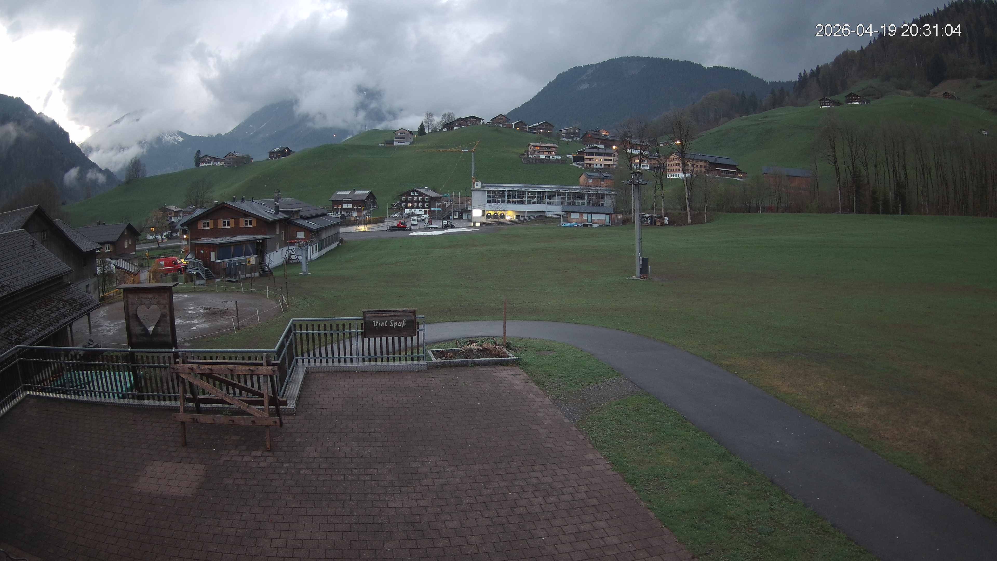 Archiv Foto Webcam Schrannenhof am Diedamskopf
