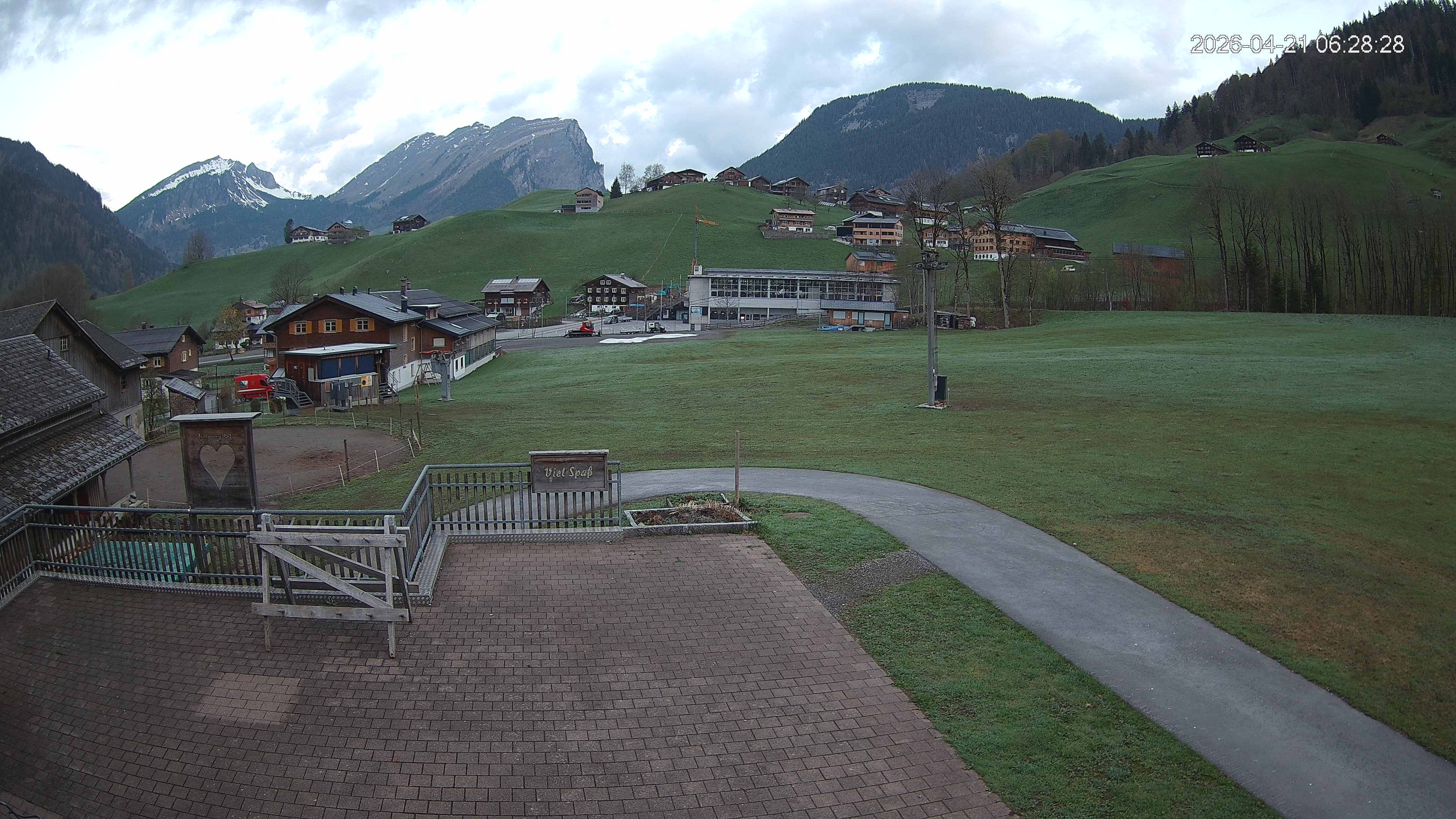 Archiv Foto Webcam Schrannenhof am Diedamskopf