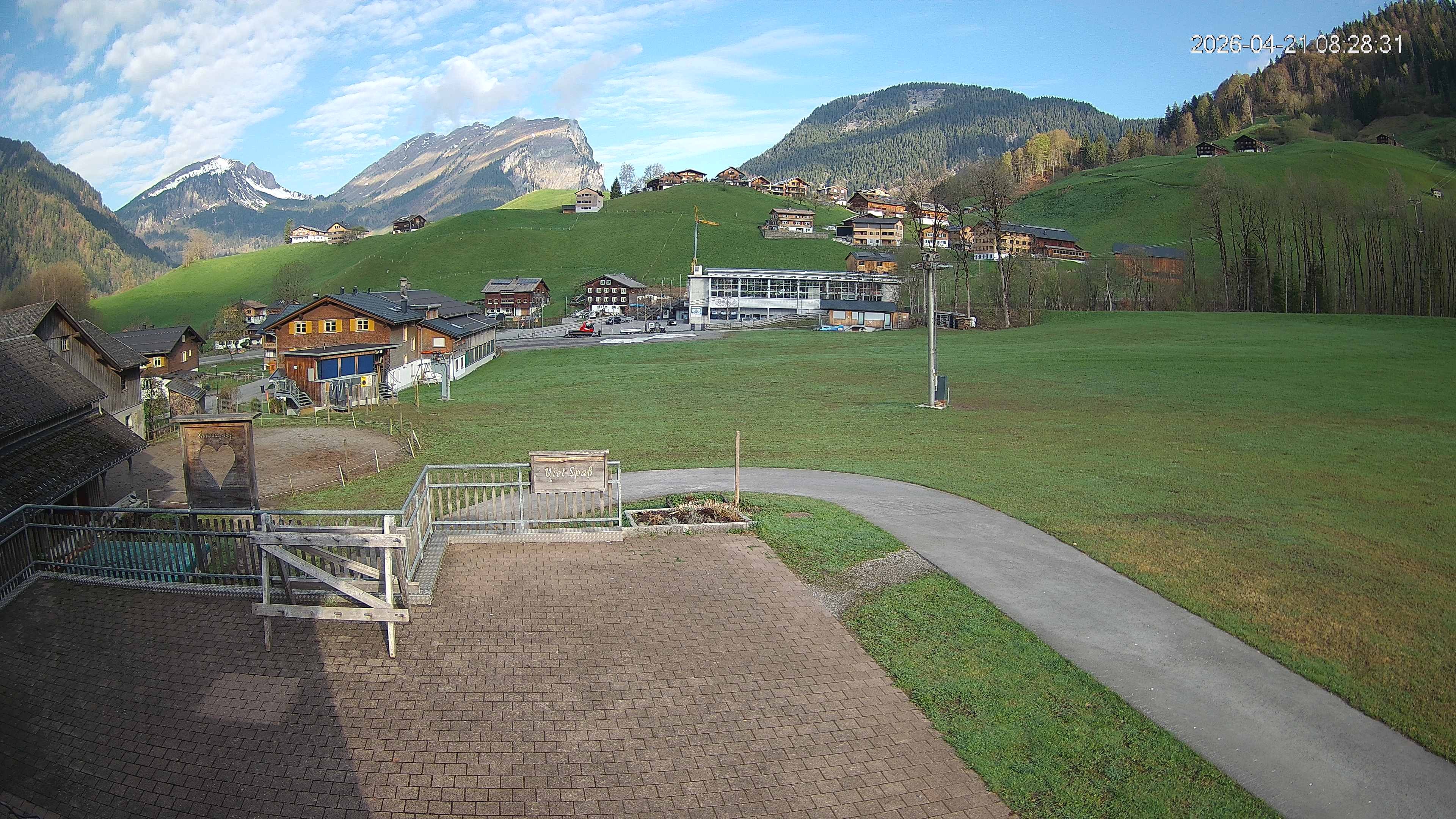 Archiv Foto Webcam Schrannenhof am Diedamskopf