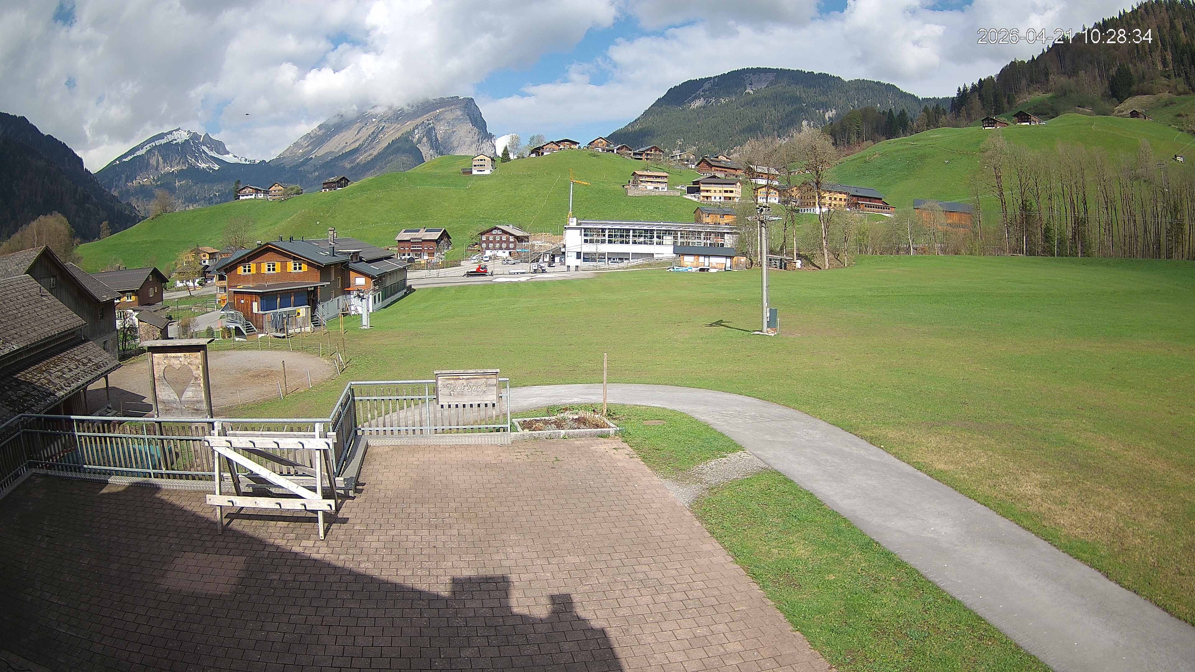 Archiv Foto Webcam Schrannenhof am Diedamskopf