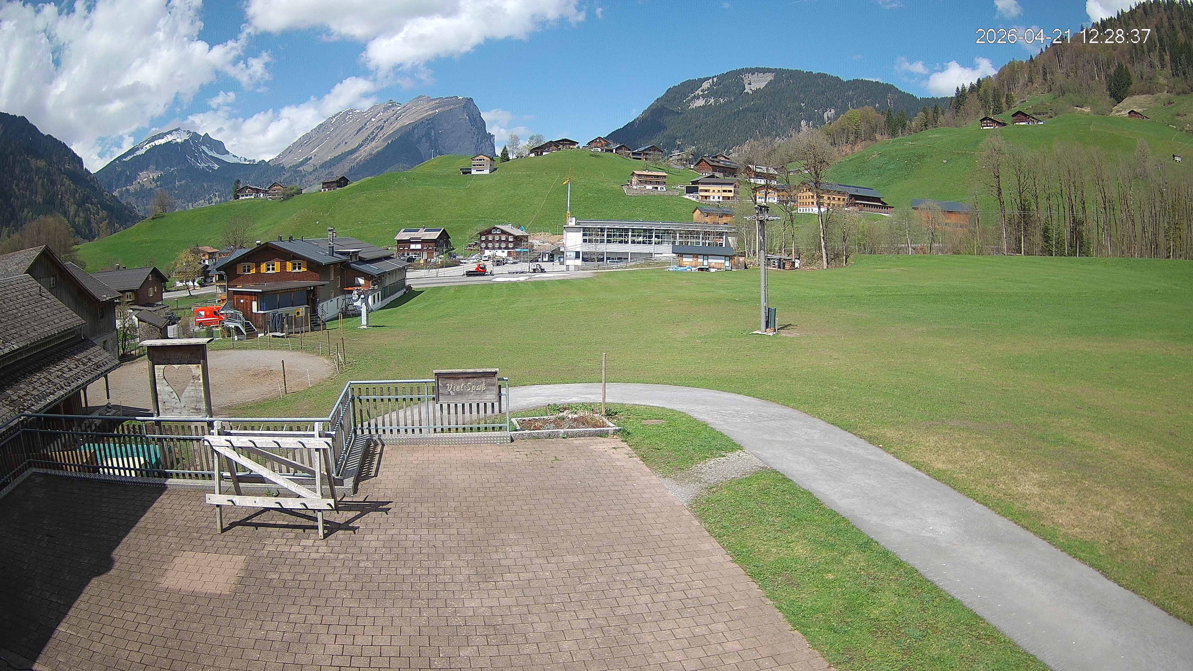 Archiv Foto Webcam Schrannenhof am Diedamskopf