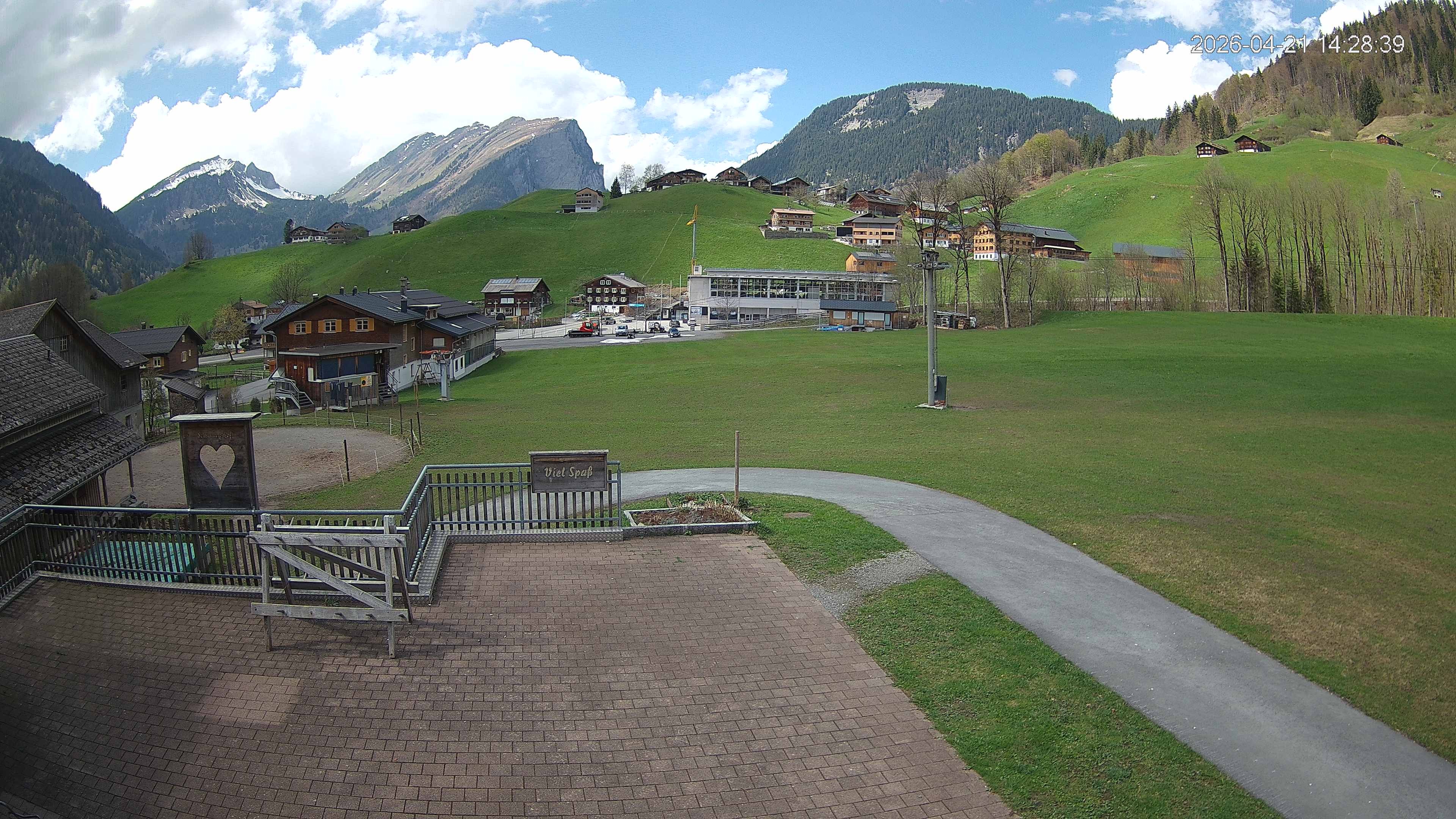 Archiv Foto Webcam Schrannenhof am Diedamskopf