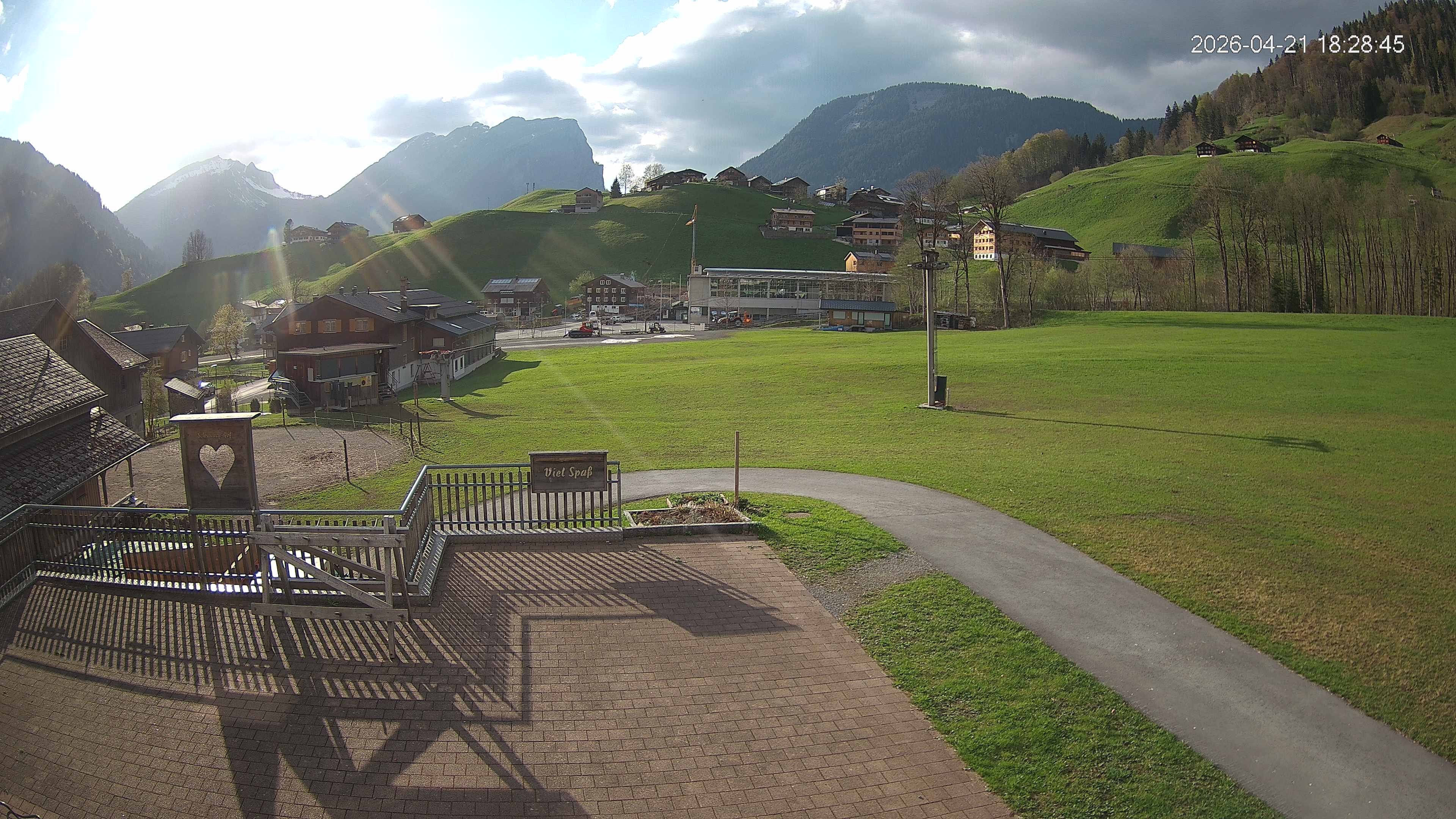 Archiv Foto Webcam Schrannenhof am Diedamskopf