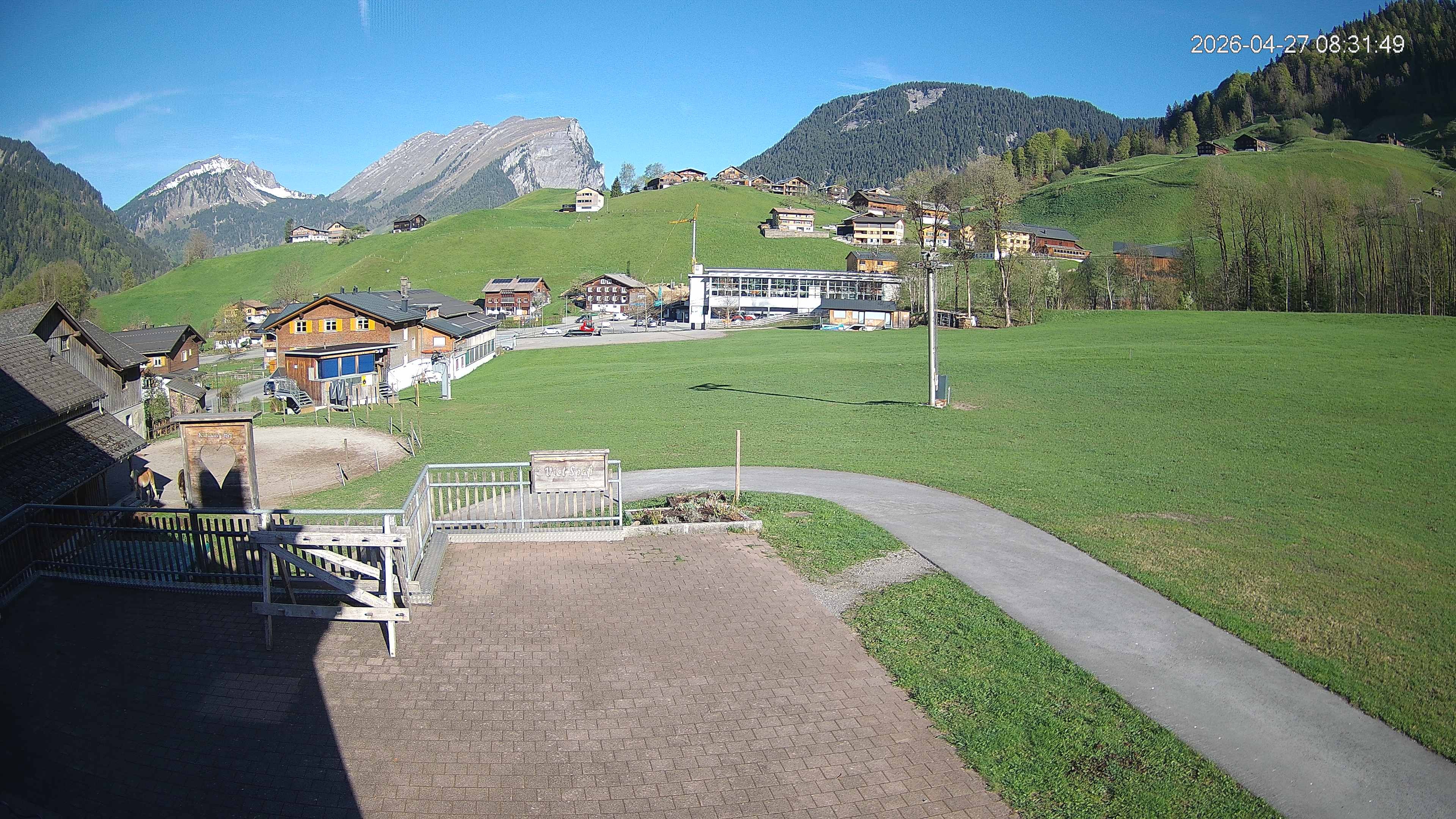 Archiv Foto Webcam Schrannenhof am Diedamskopf