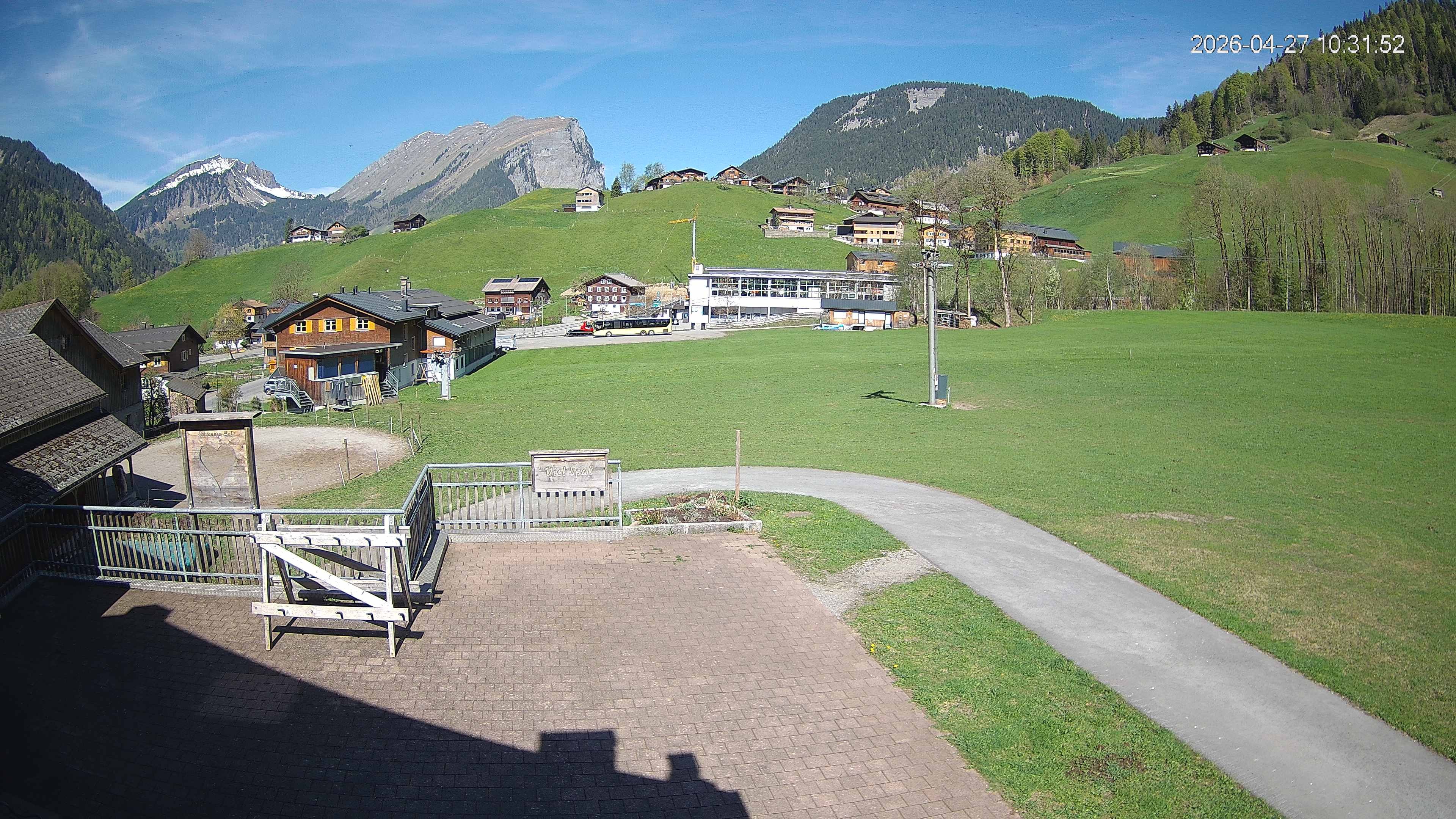 Archiv Foto Webcam Schrannenhof am Diedamskopf