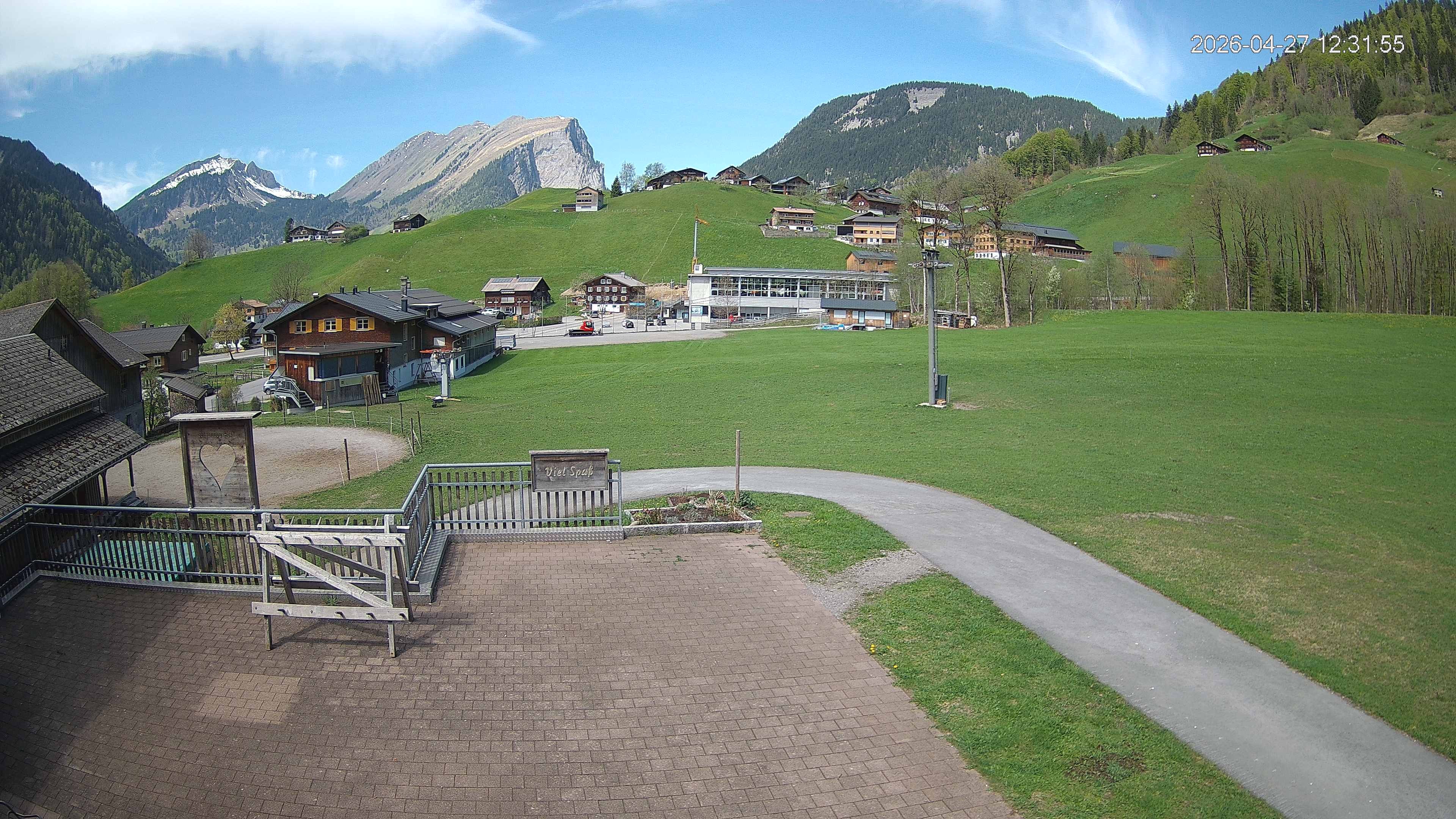 Archiv Foto Webcam Schrannenhof am Diedamskopf