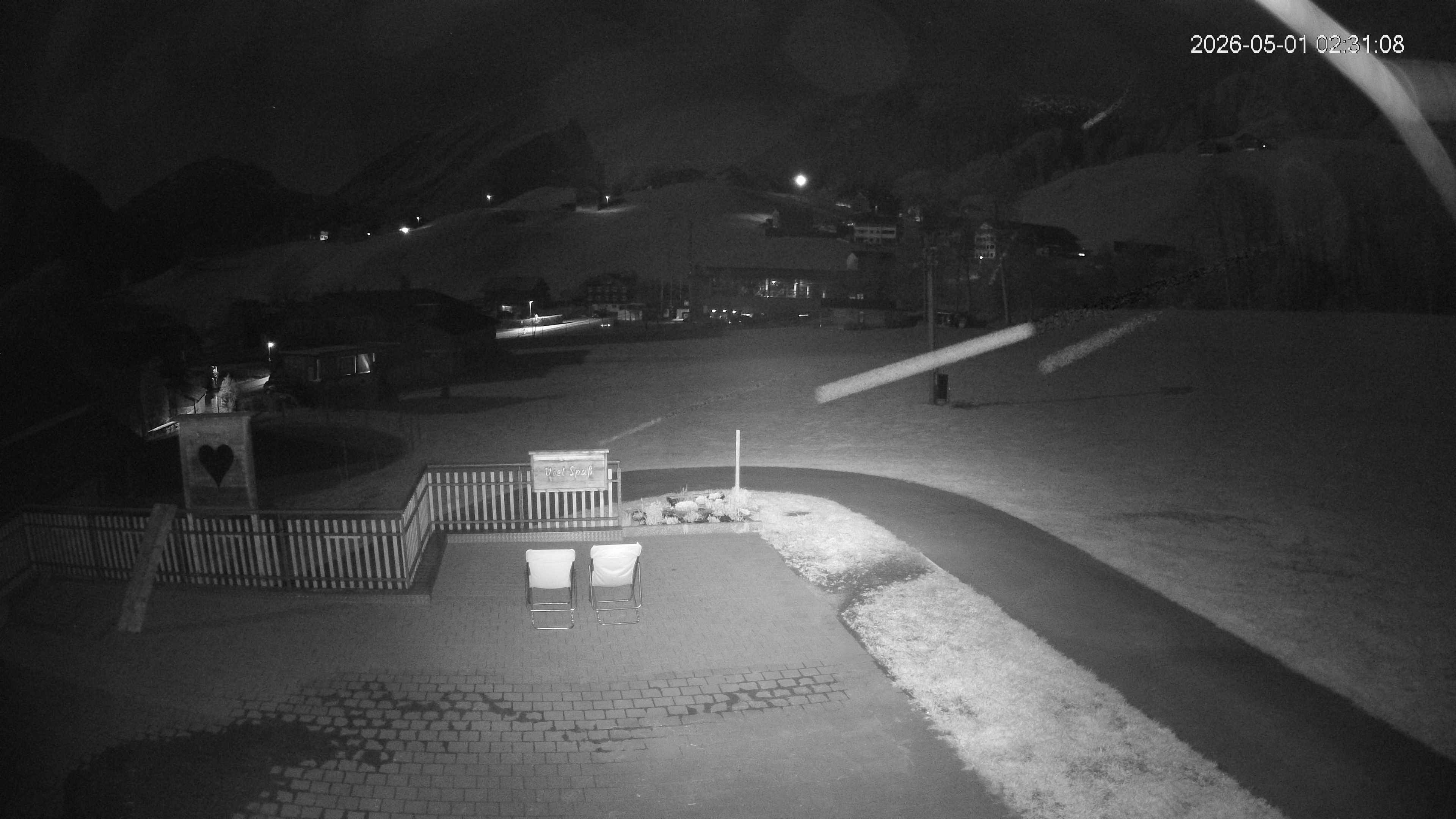 Archived image Webcam Hotel "Schrannen-Hof" at mountain "Diedamskopf"