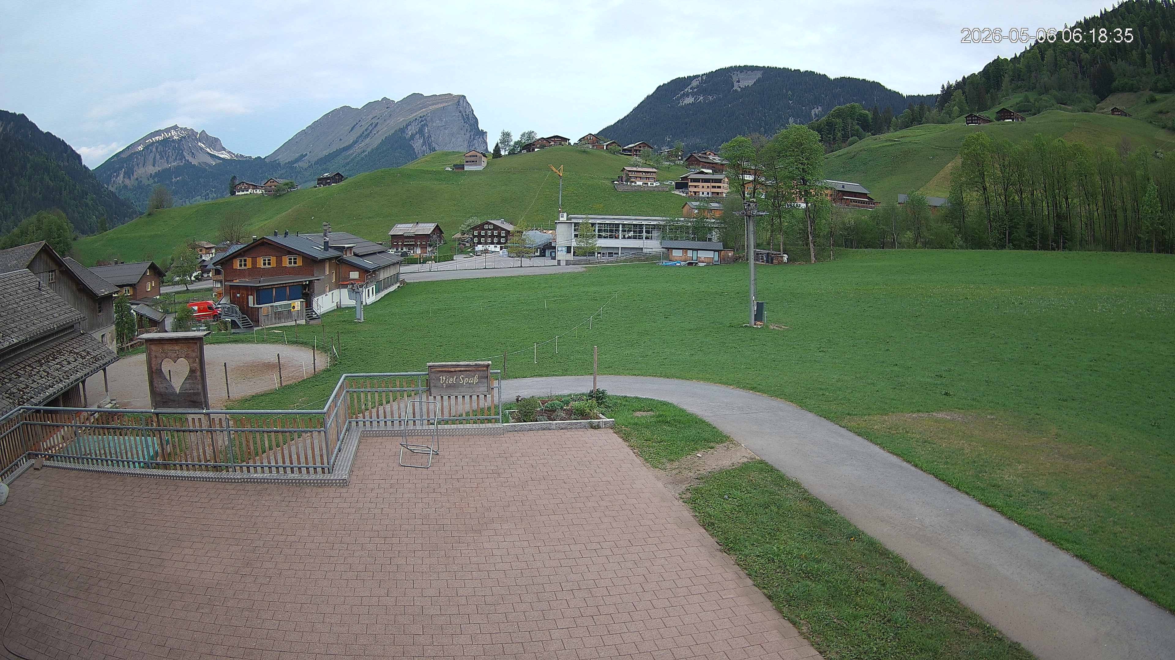 Archiv Foto Webcam Schrannenhof am Diedamskopf