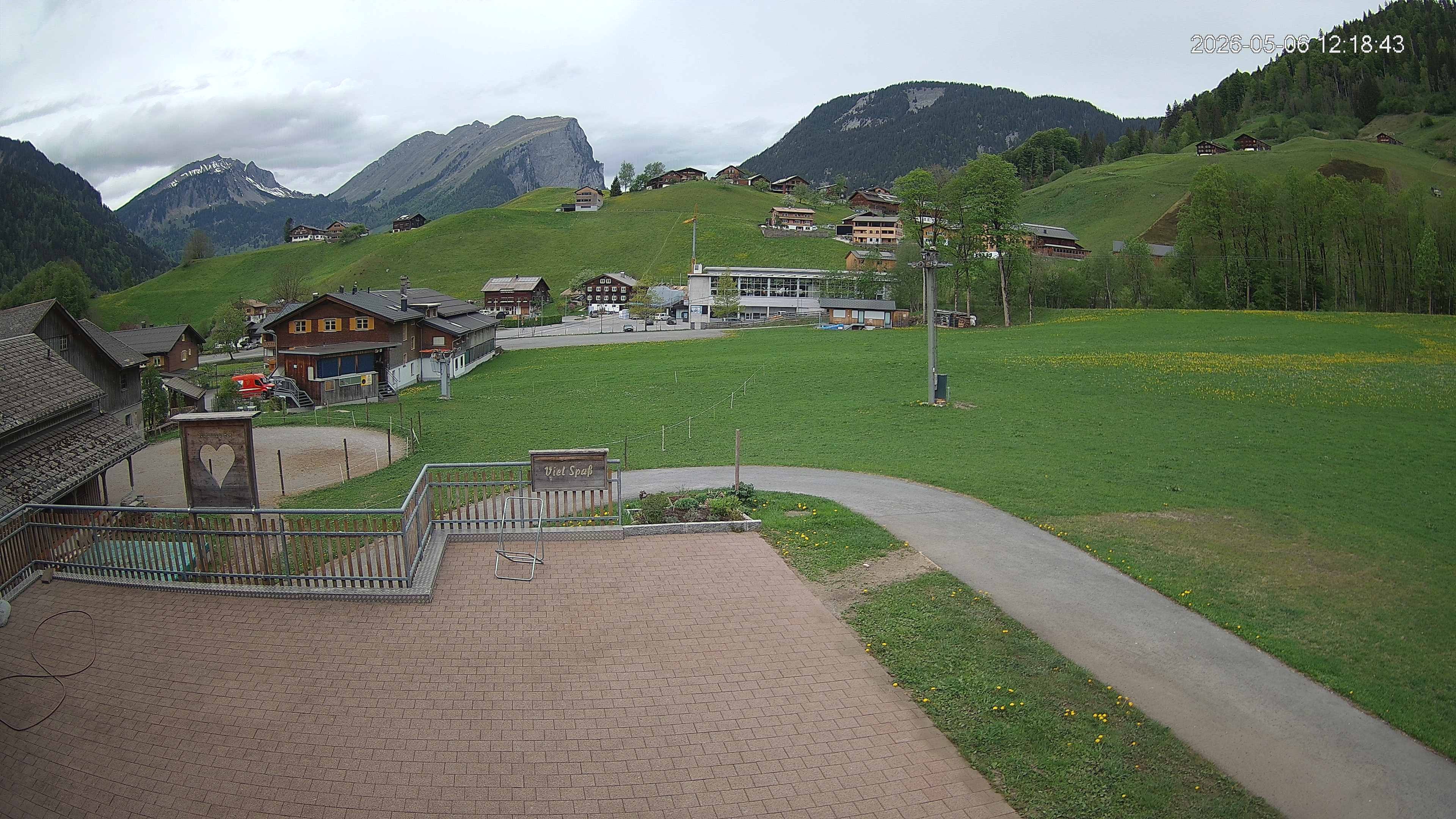 Archiv Foto Webcam Schrannenhof am Diedamskopf