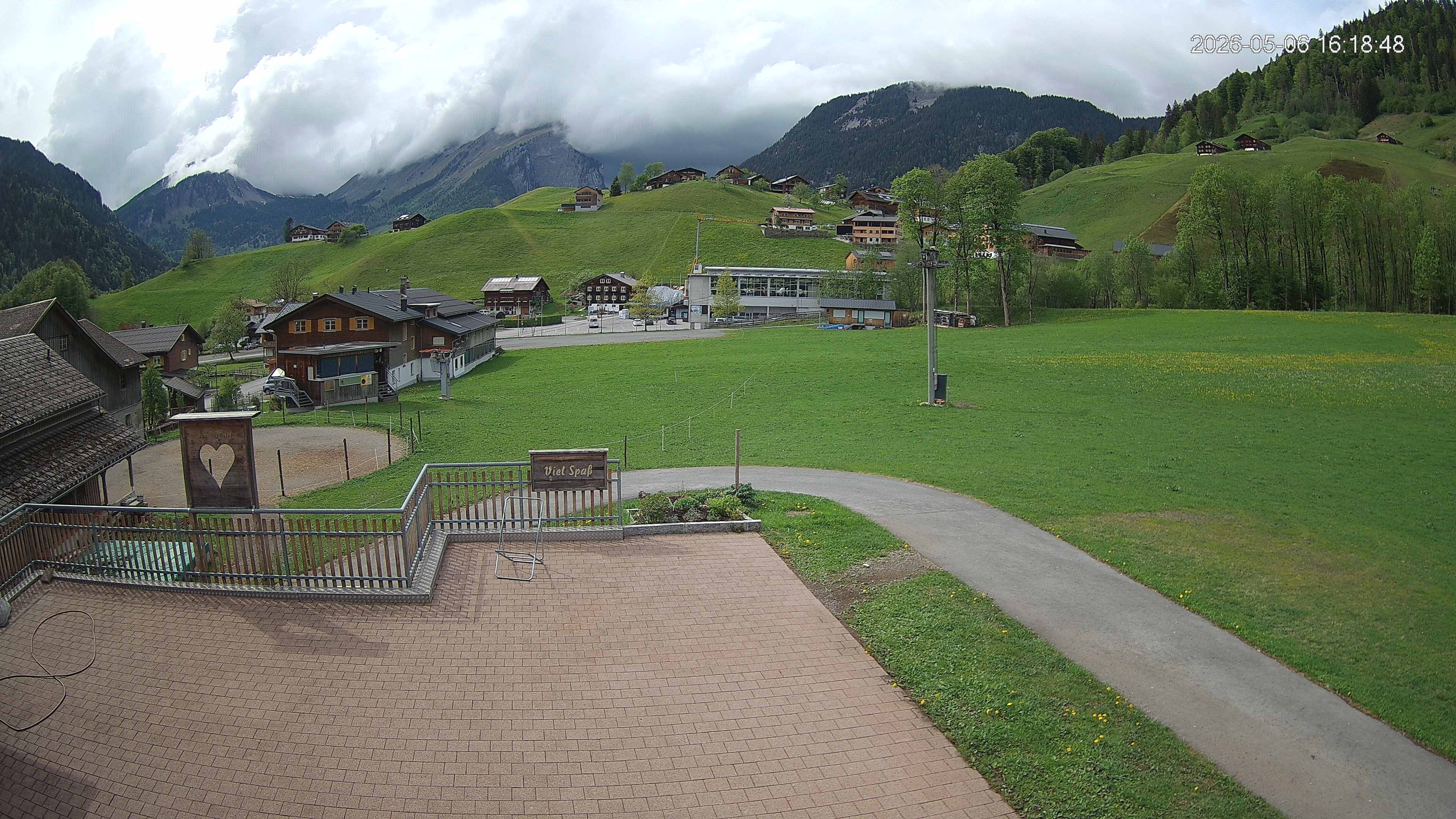 Archiv Foto Webcam Schrannenhof am Diedamskopf