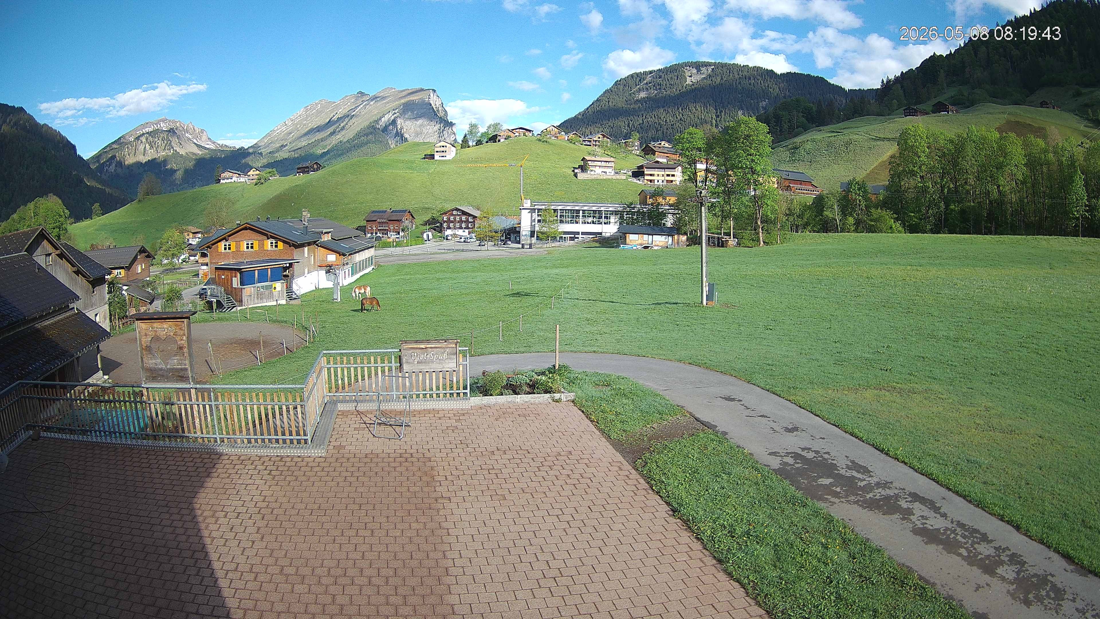 Archiv Foto Webcam Schrannenhof am Diedamskopf