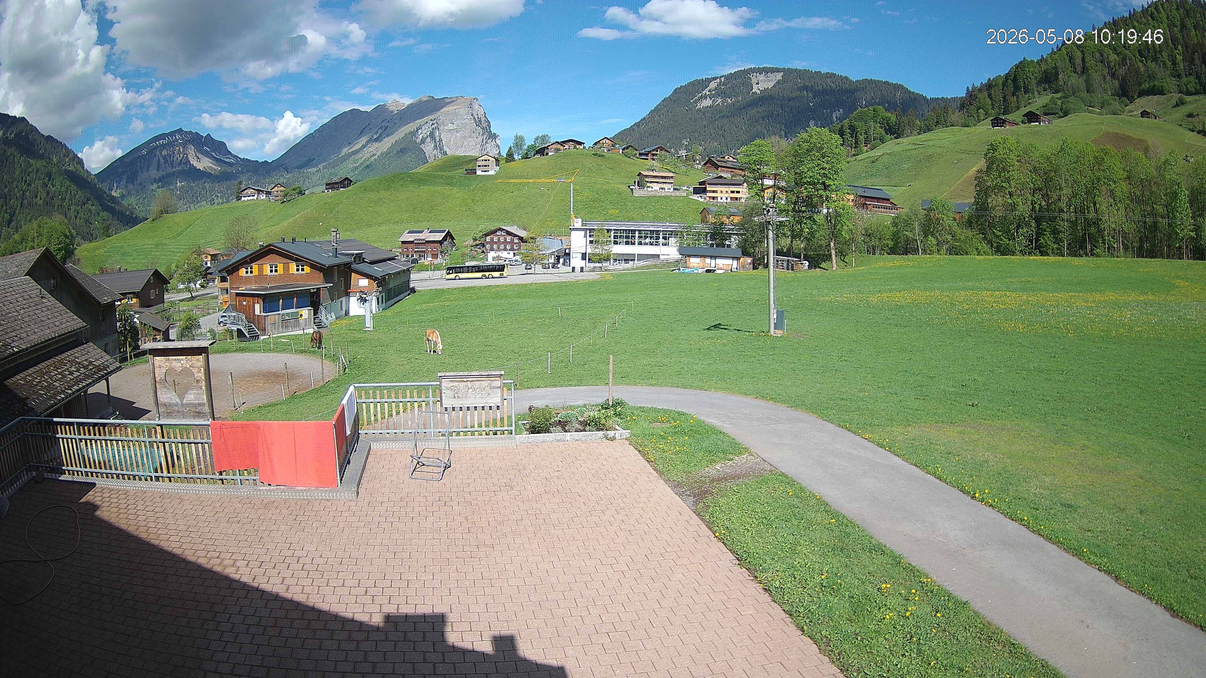 Archiv Foto Webcam Schrannenhof am Diedamskopf