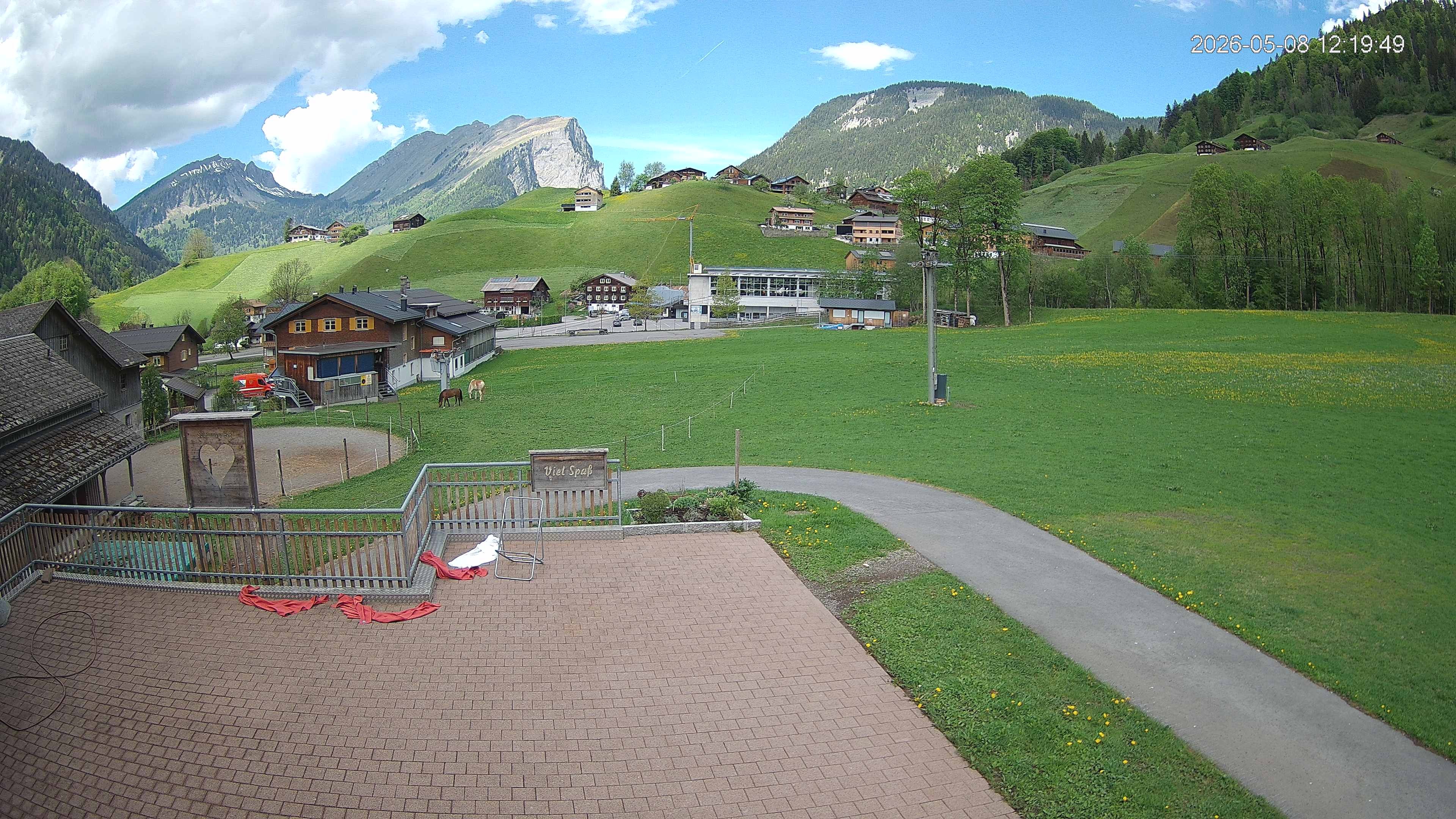 Archiv Foto Webcam Schrannenhof am Diedamskopf