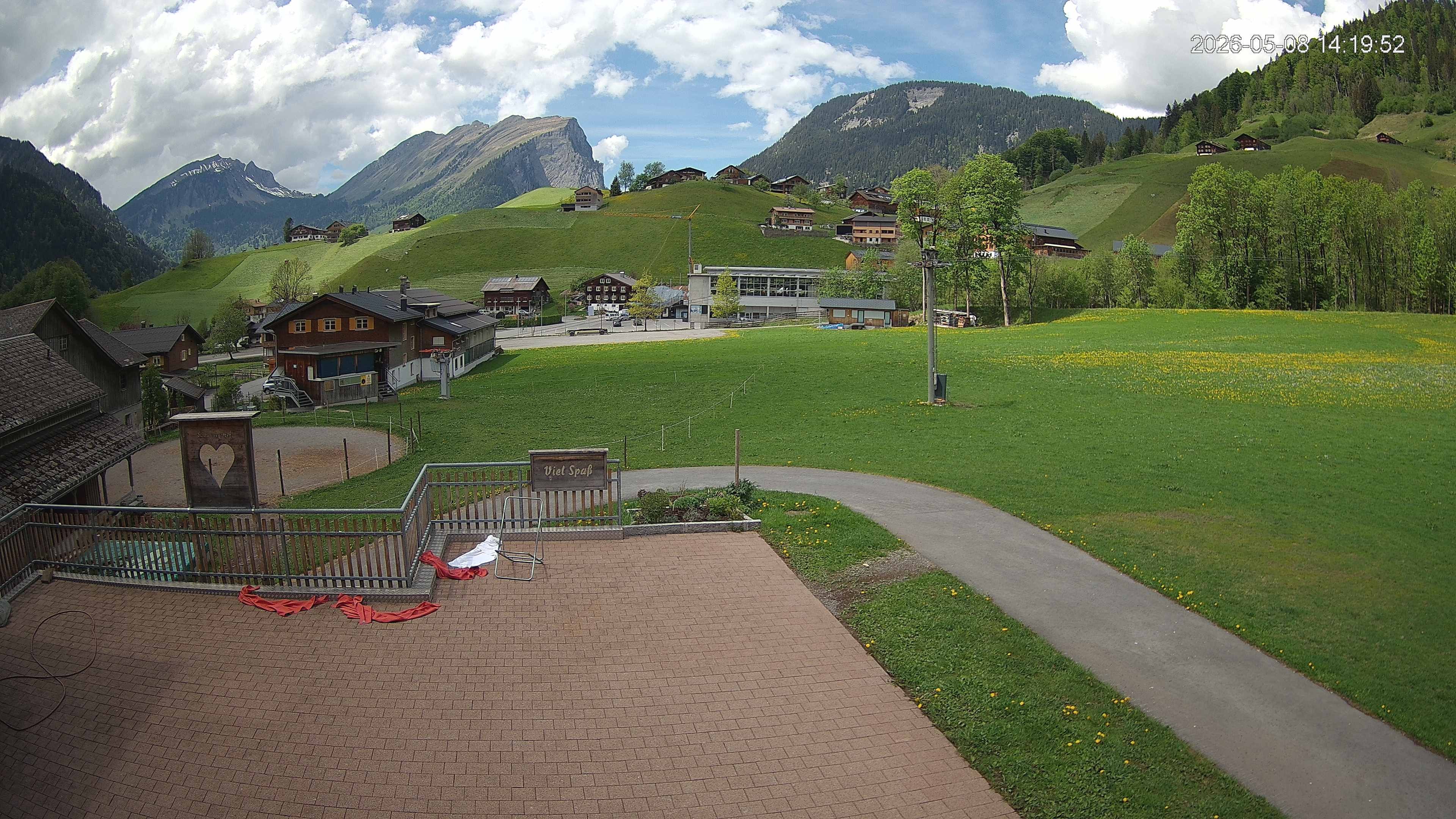 Archiv Foto Webcam Schrannenhof am Diedamskopf
