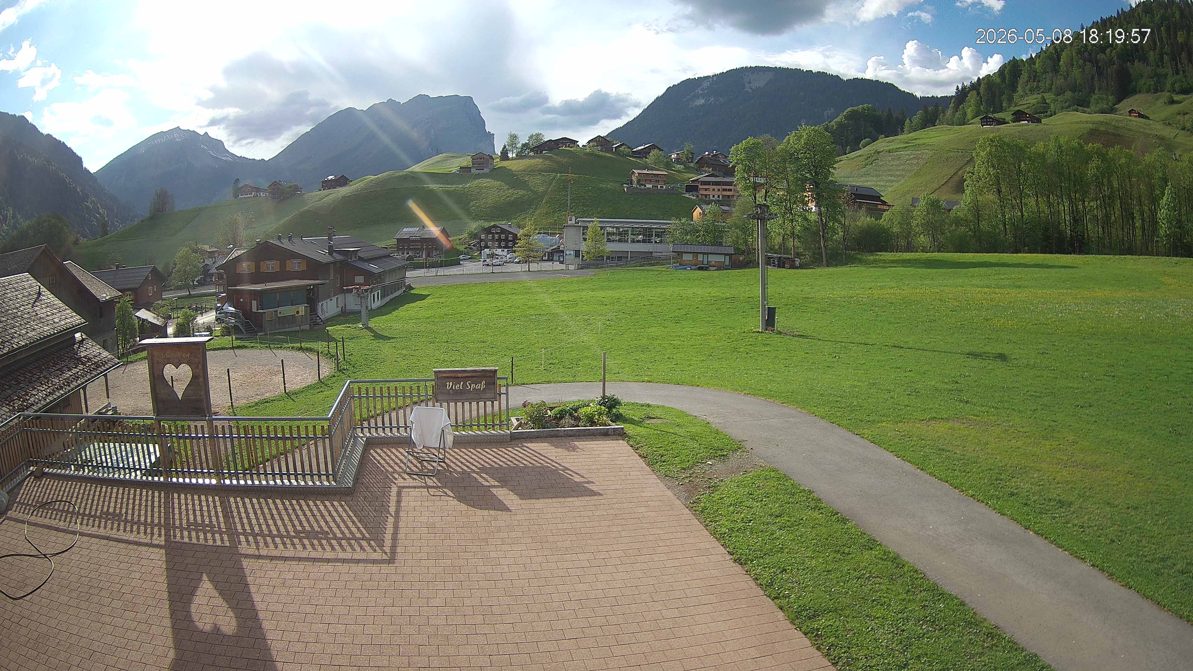 Archiv Foto Webcam Schrannenhof am Diedamskopf