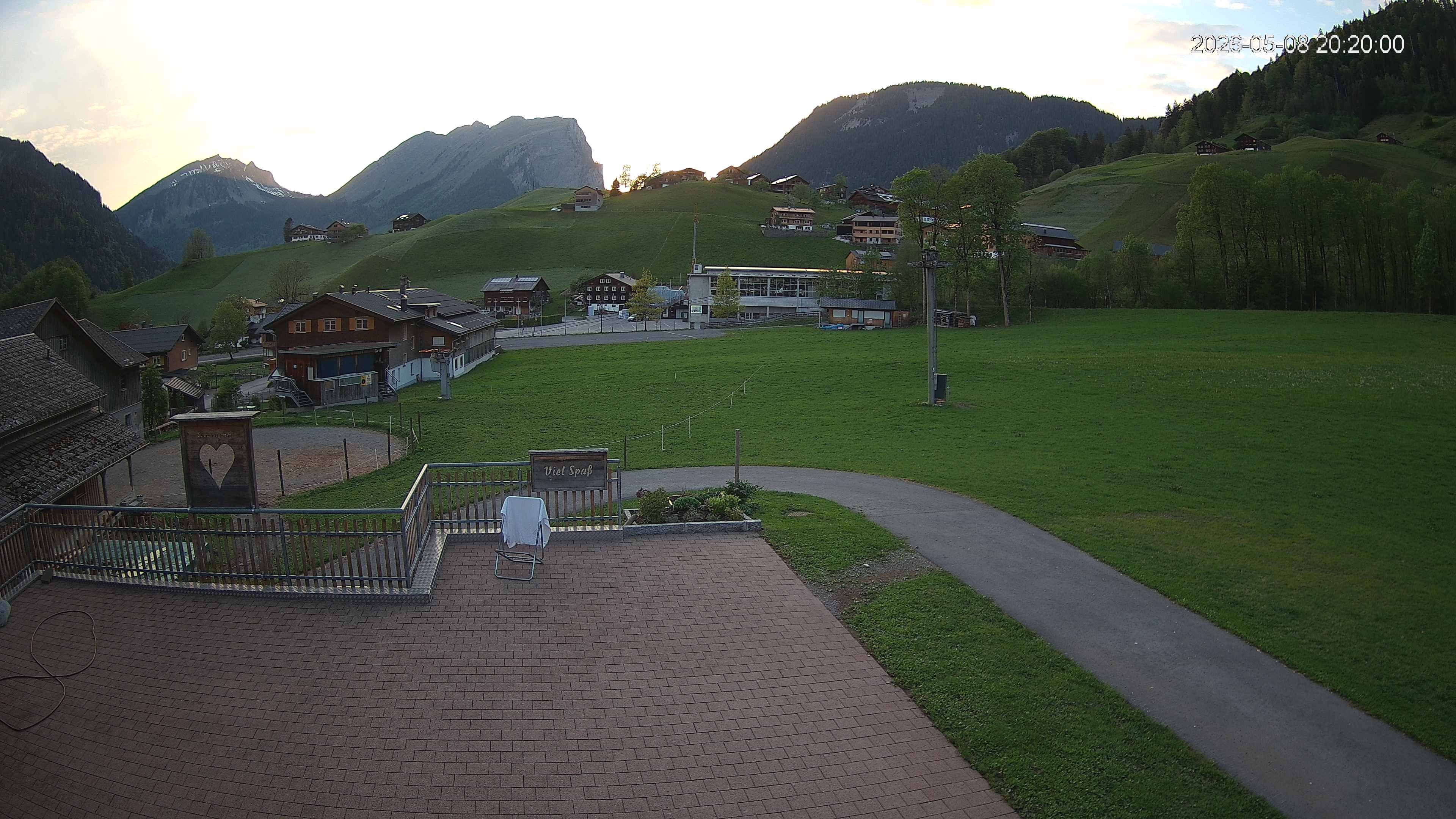 Archiv Foto Webcam Schrannenhof am Diedamskopf