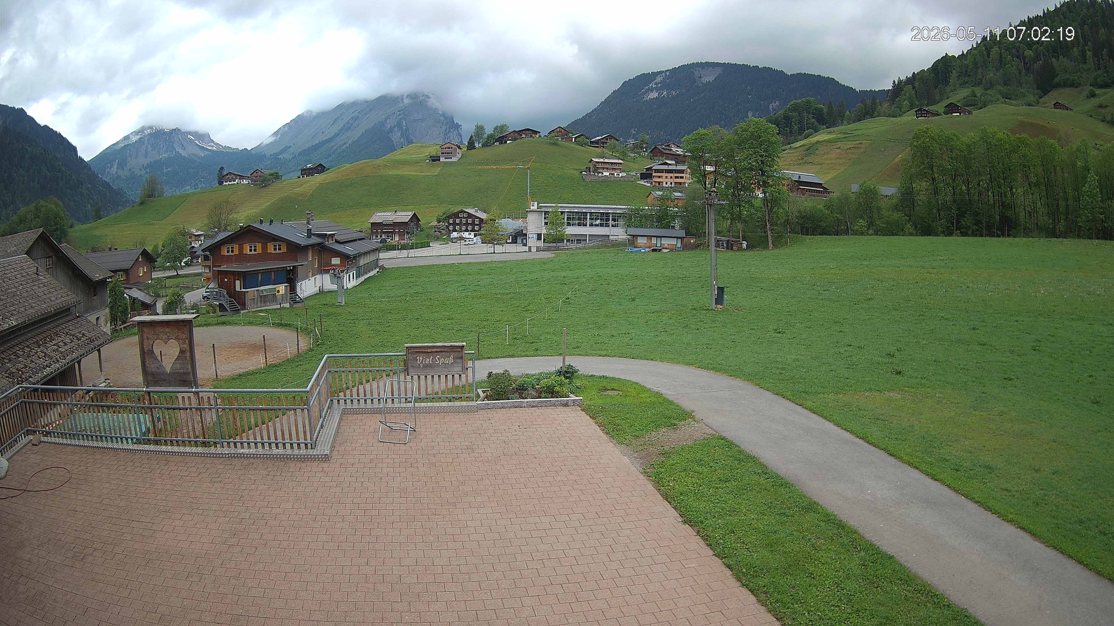 Archiv Foto Webcam Schrannenhof am Diedamskopf