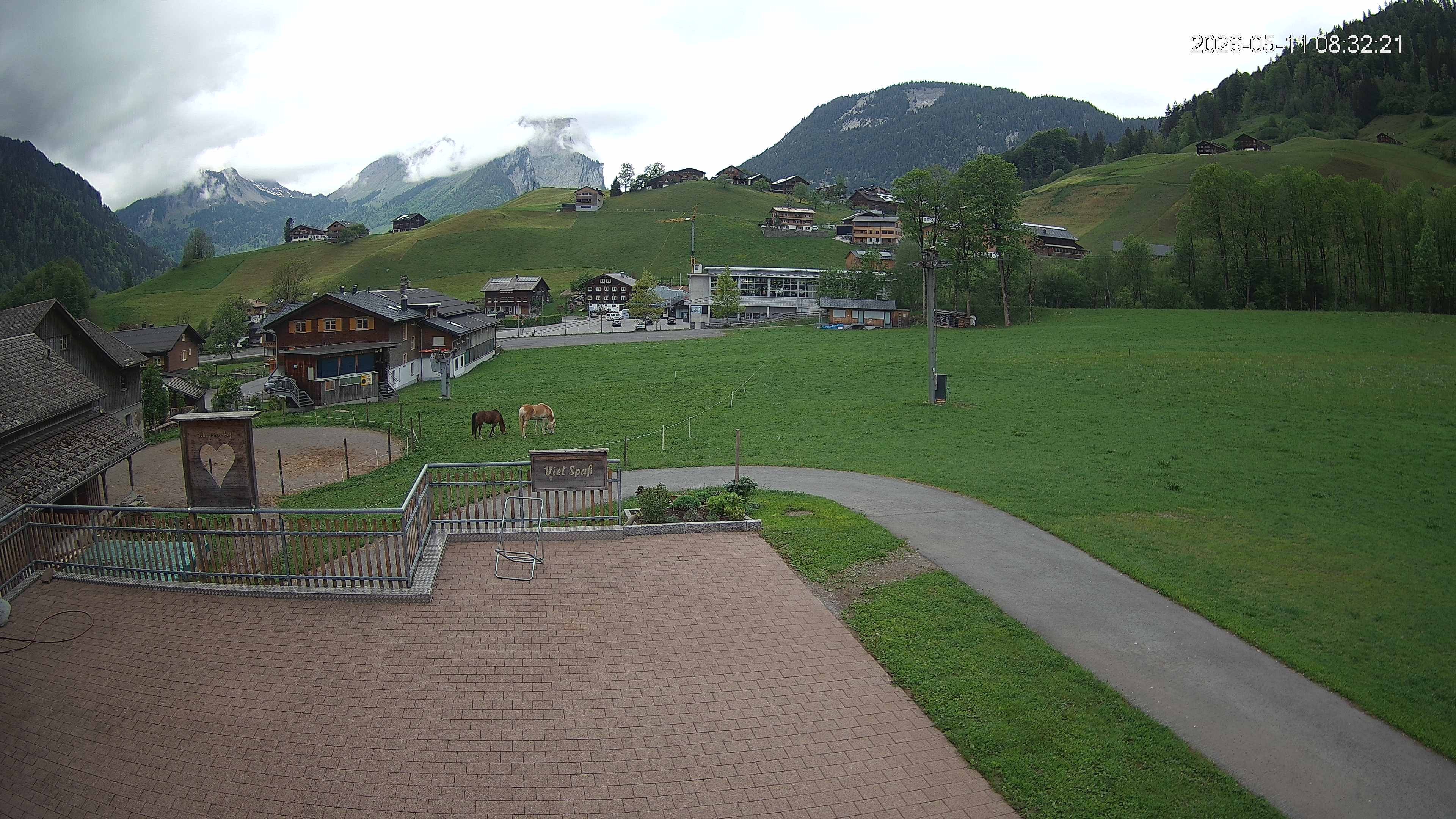 Archiv Foto Webcam Schrannenhof am Diedamskopf