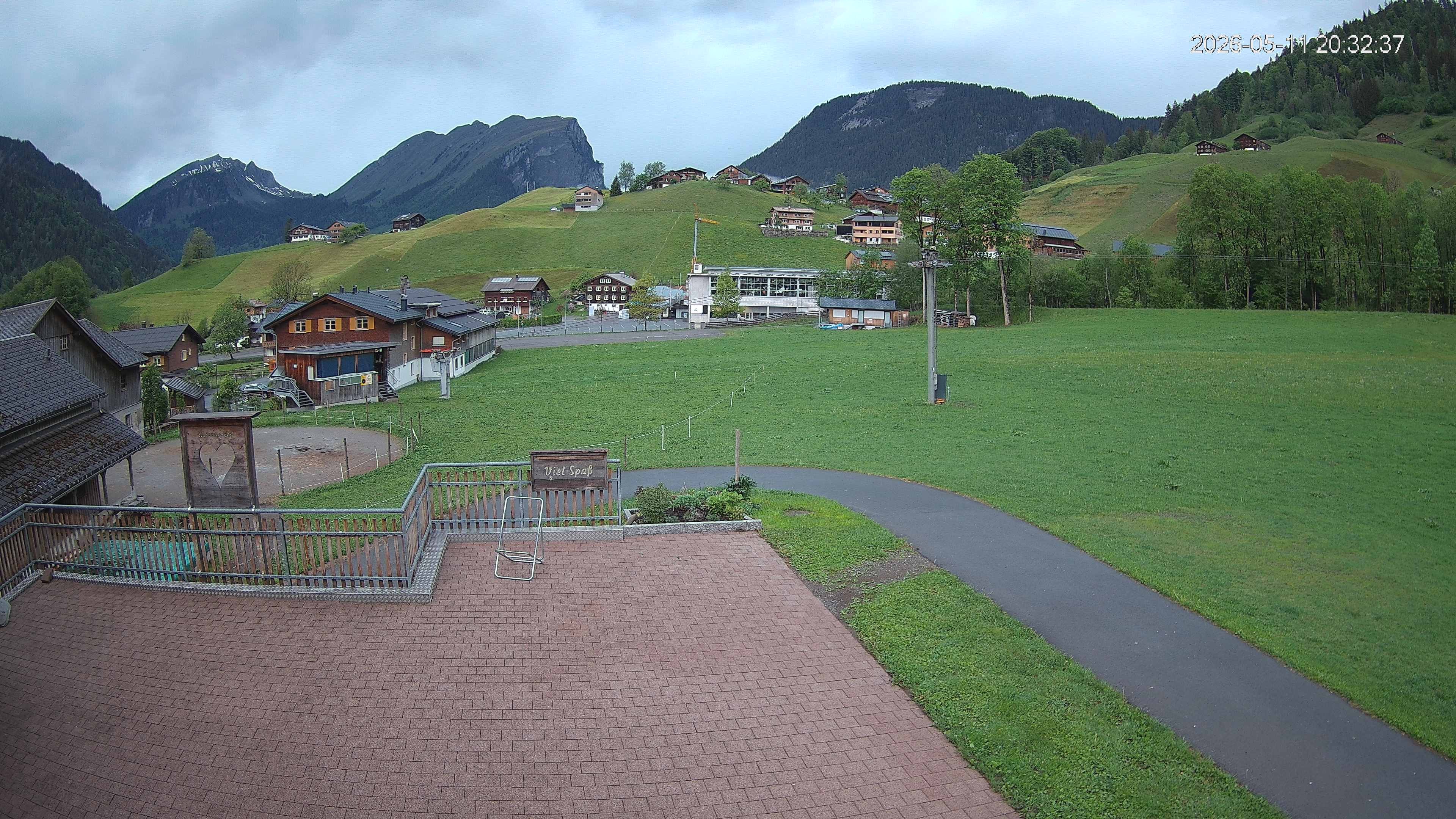 Archiv Foto Webcam Schrannenhof am Diedamskopf