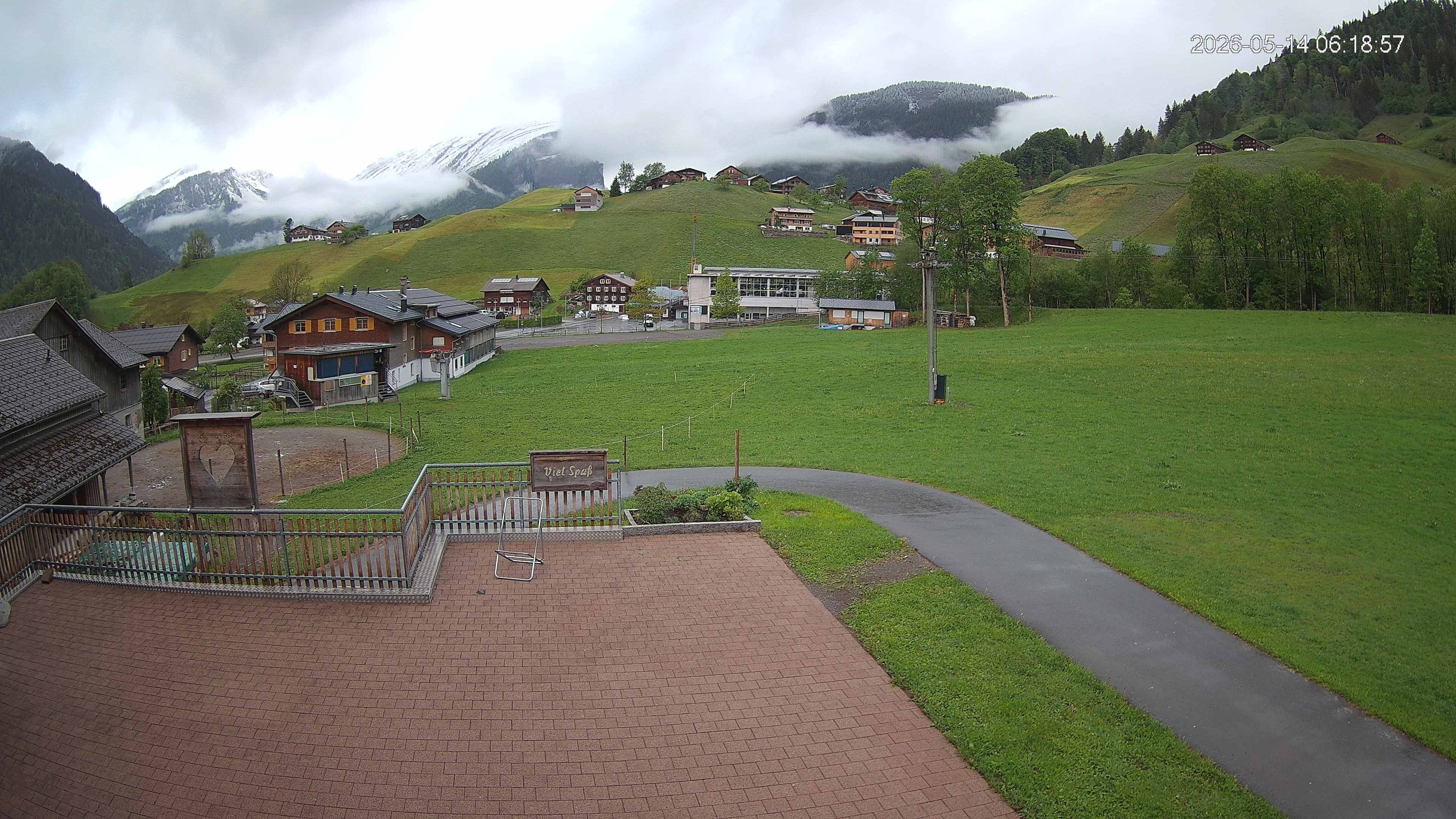 Archiv Foto Webcam Schrannenhof am Diedamskopf