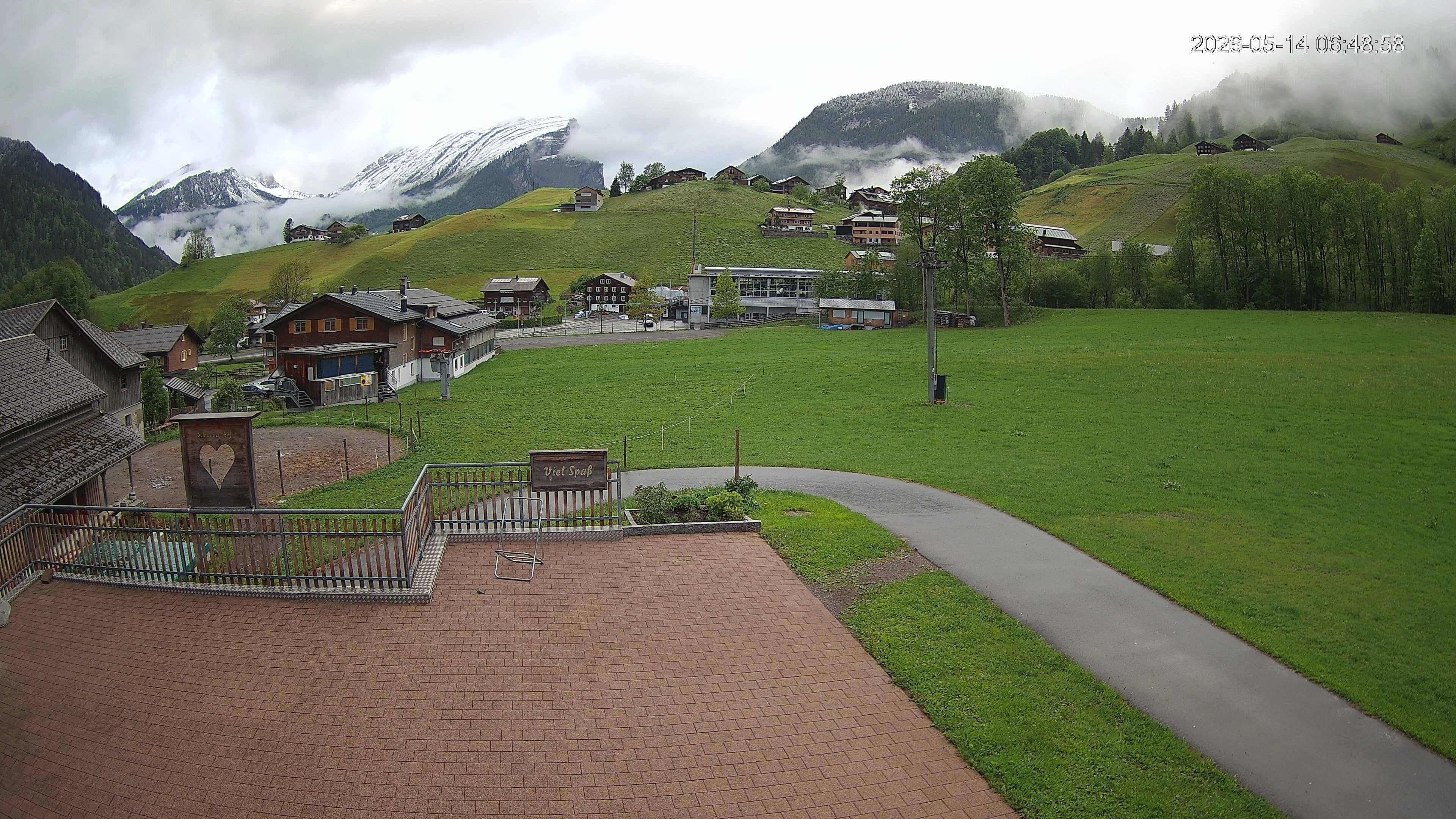 Archiv Foto Webcam Schrannenhof am Diedamskopf